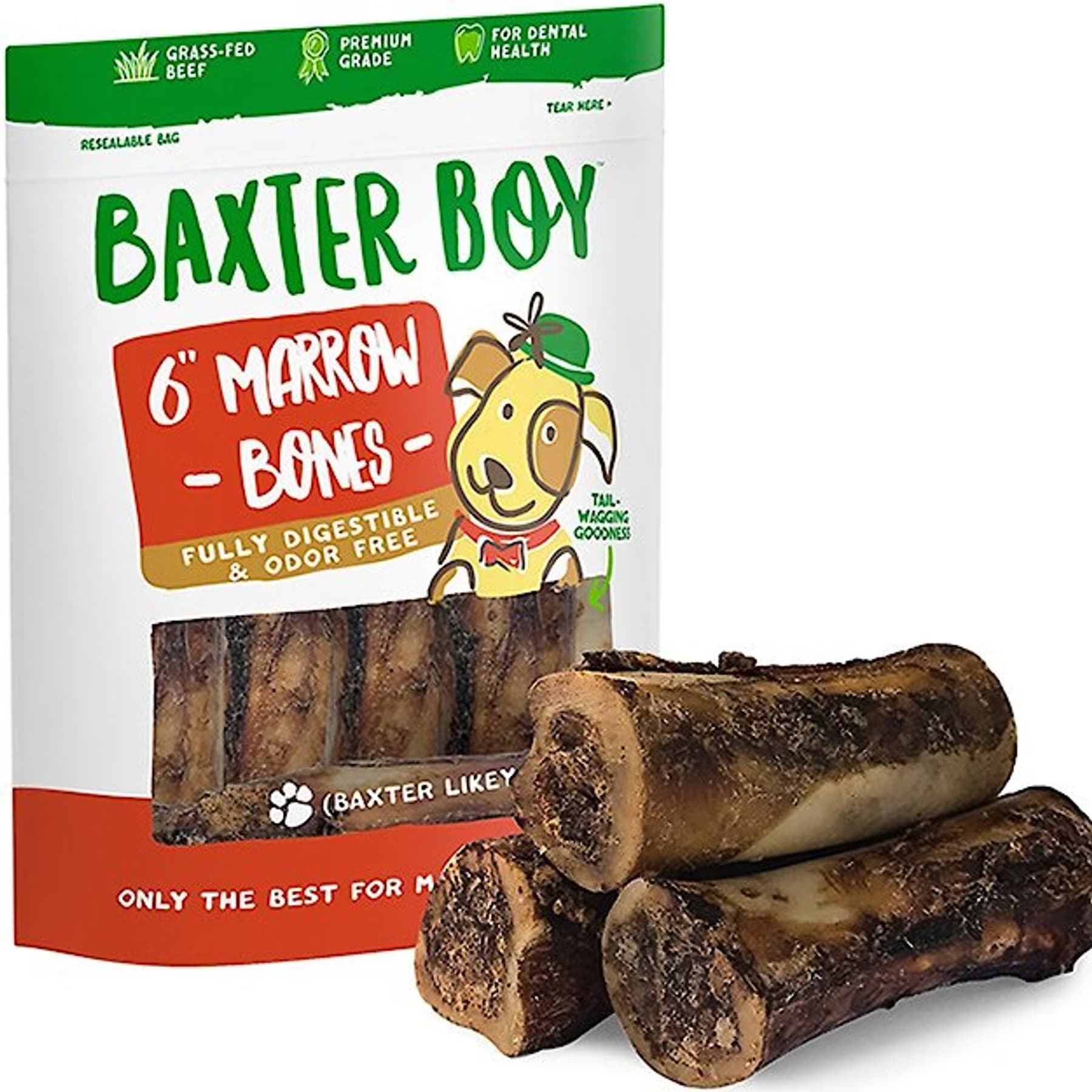 Baxter Boy Baxter Boy 6" Marrow Bone Dog Treats