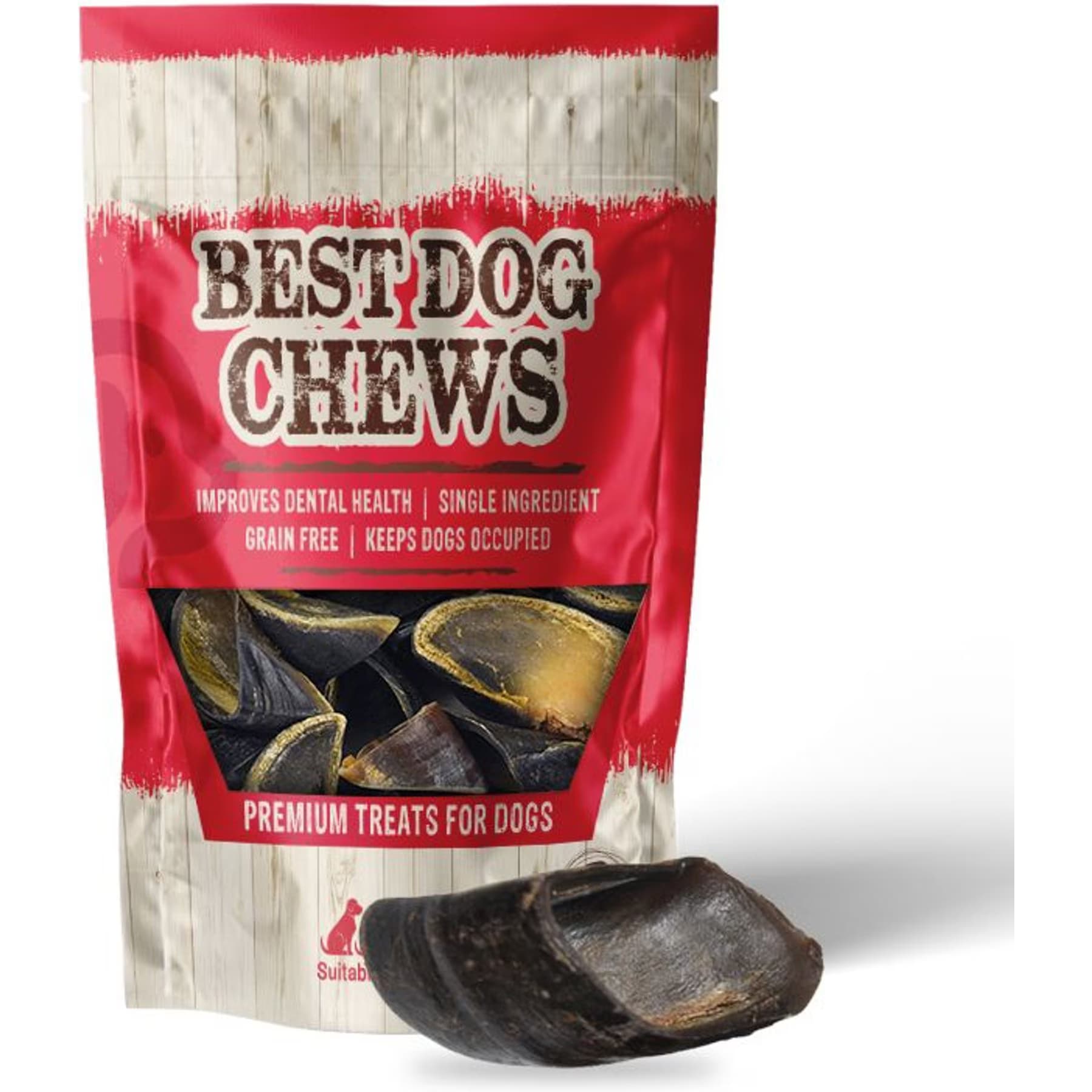 Best Dog Chews Best Dog Chews Cow Hooves Beef Flavored Dog Chews
