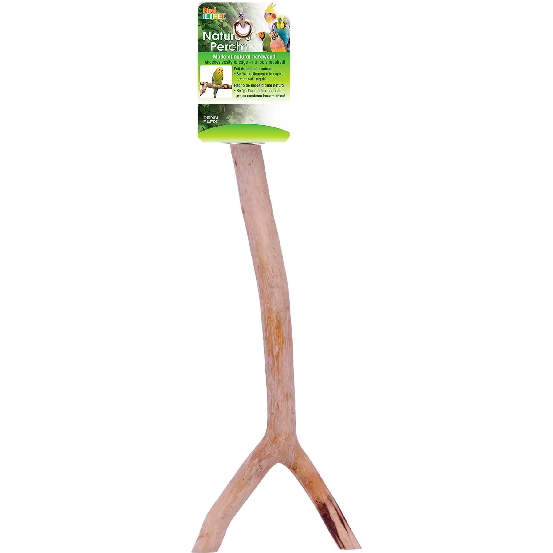Bird Life Bird Life Cockatiel Small & Medium Bird Perch, 10-in
