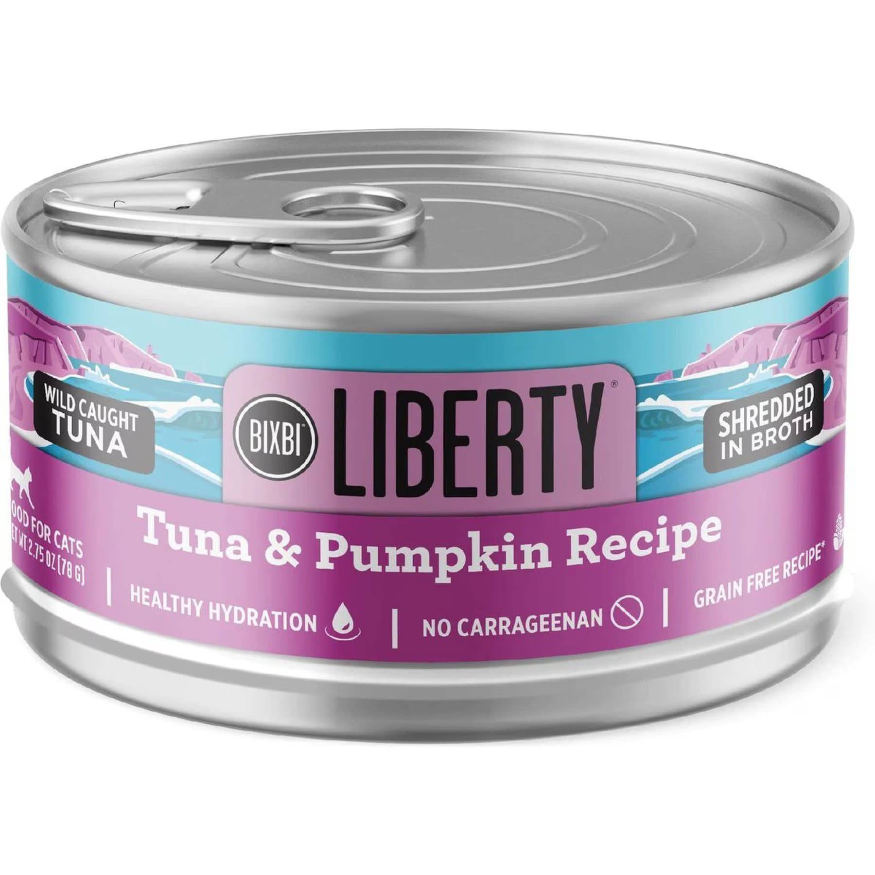 BIXBI BIXBI Liberty Tuna & Pumpkin Recipe in Broth Grain-Free Wet Cat Food