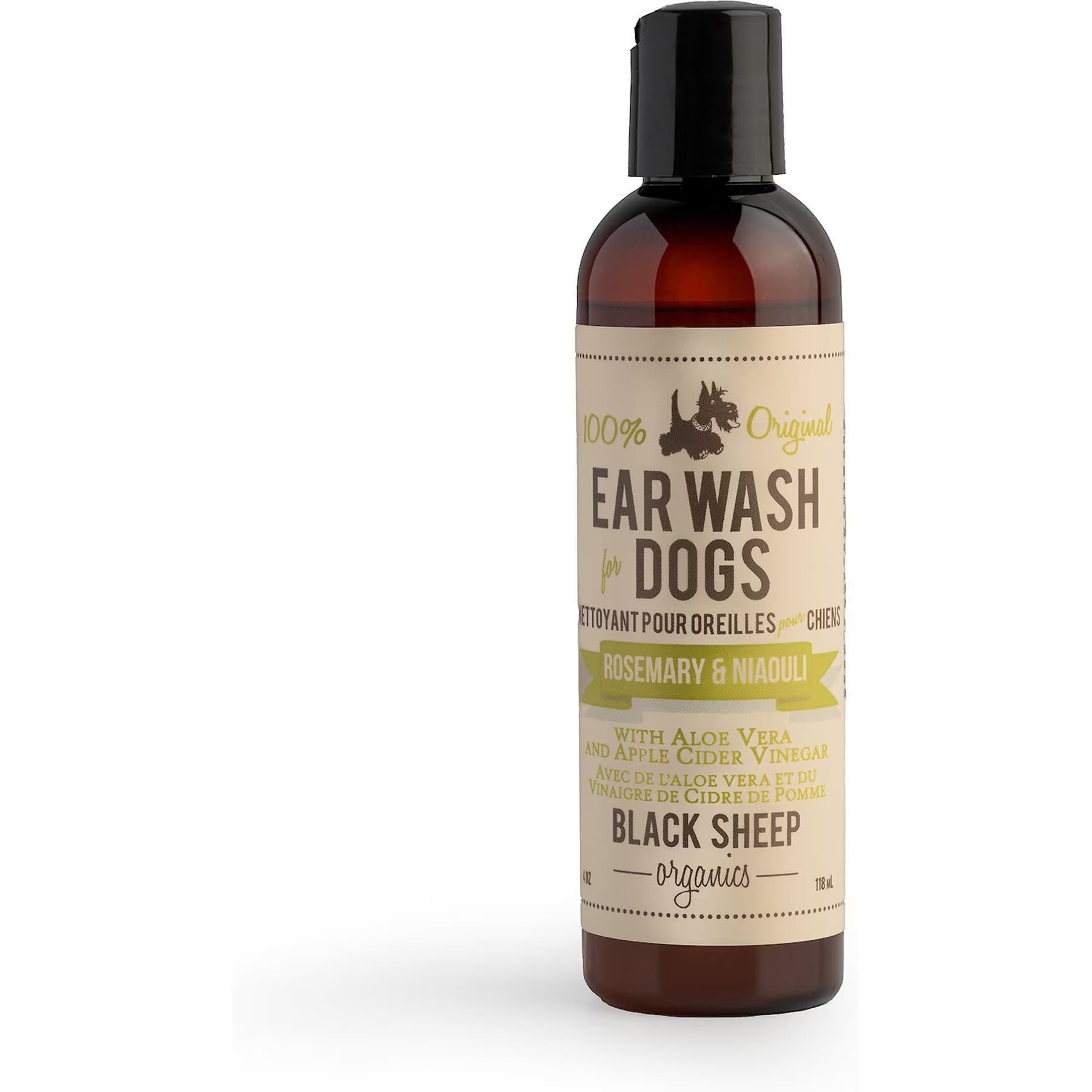 Black Sheep Organics Black Sheep Organics Rosemary & Naiouli Dog Ear Wash, 4-fl oz bottle