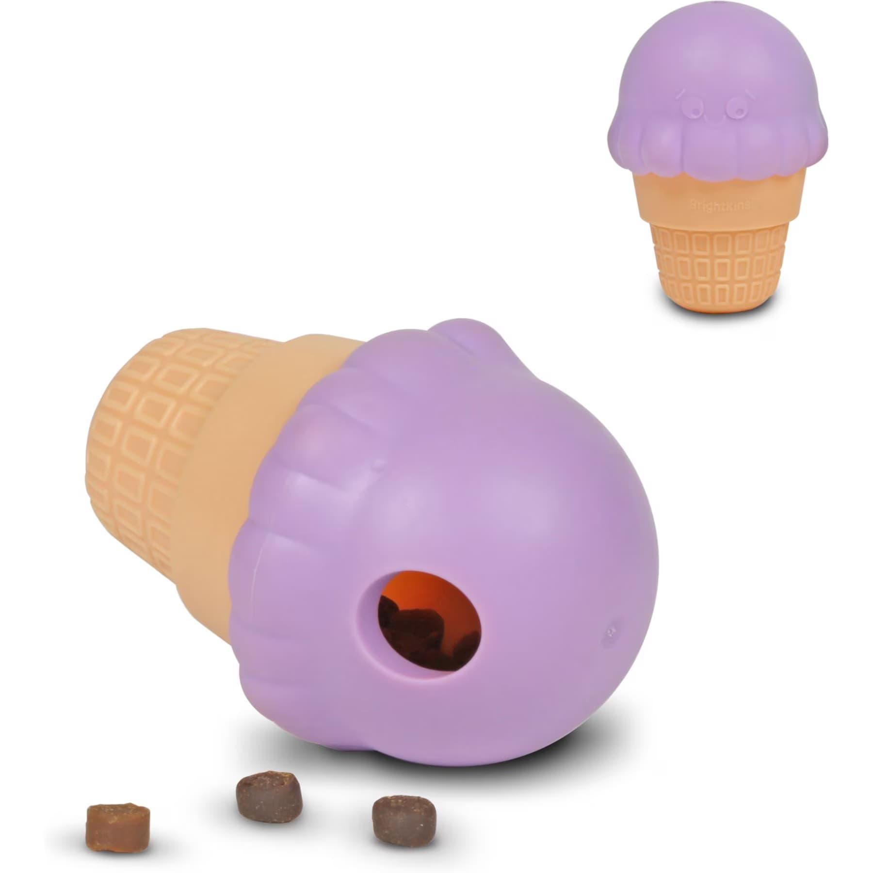 Brightkins Brightkins Small Ice Cream Treat Dispenser Dog Toy