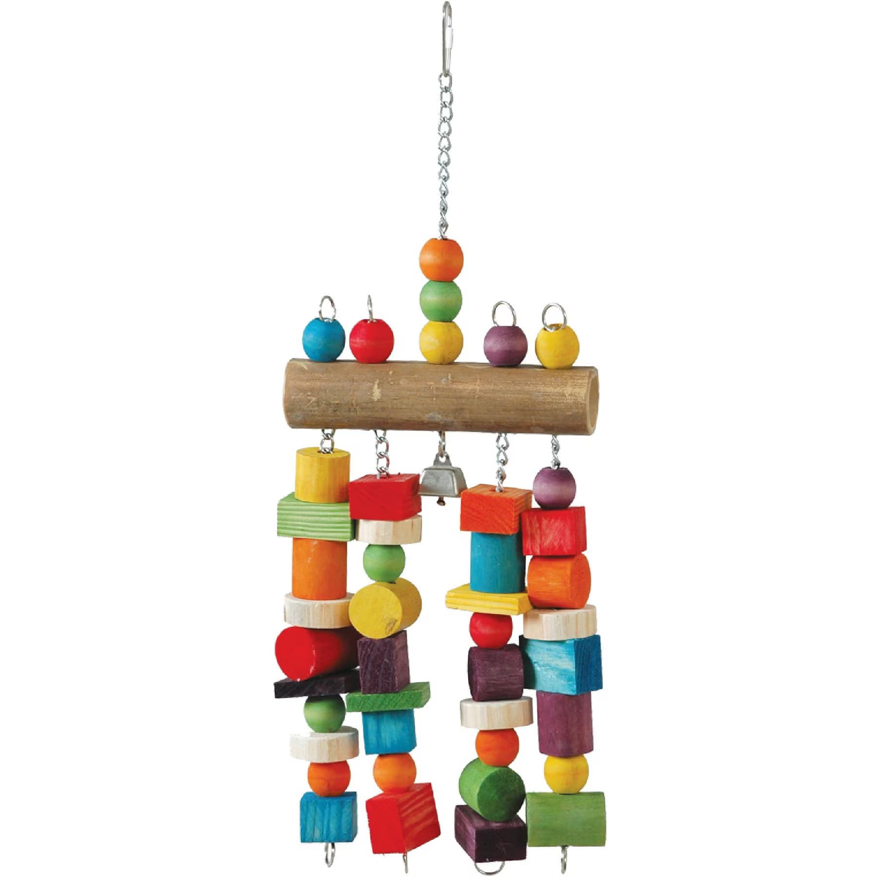 Caitec Caitec Featherland Paradise Bamboo Log Bird Toy, X-Large
