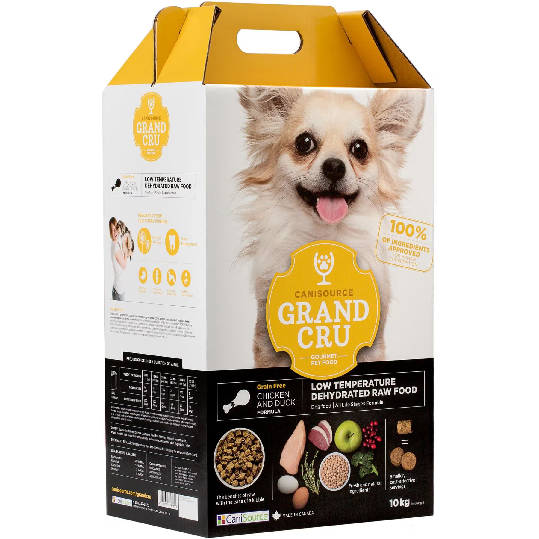 Canisource Grand Cru Grain-Free Chicken & Duck Dehydrated Dog Food — view 2