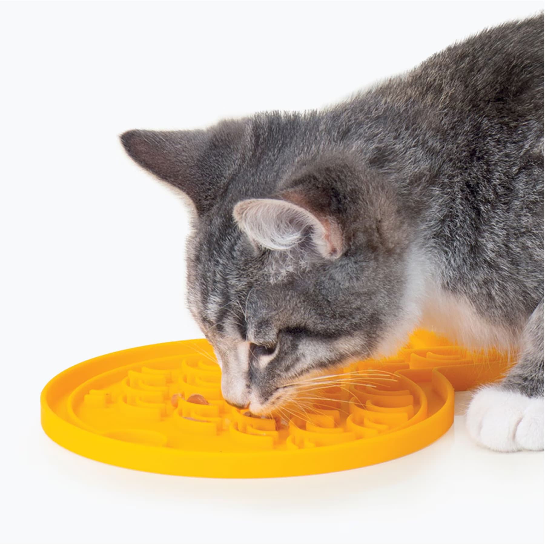 Catit Catit Creamy Mat Fish Shape Cat Mat, Orange