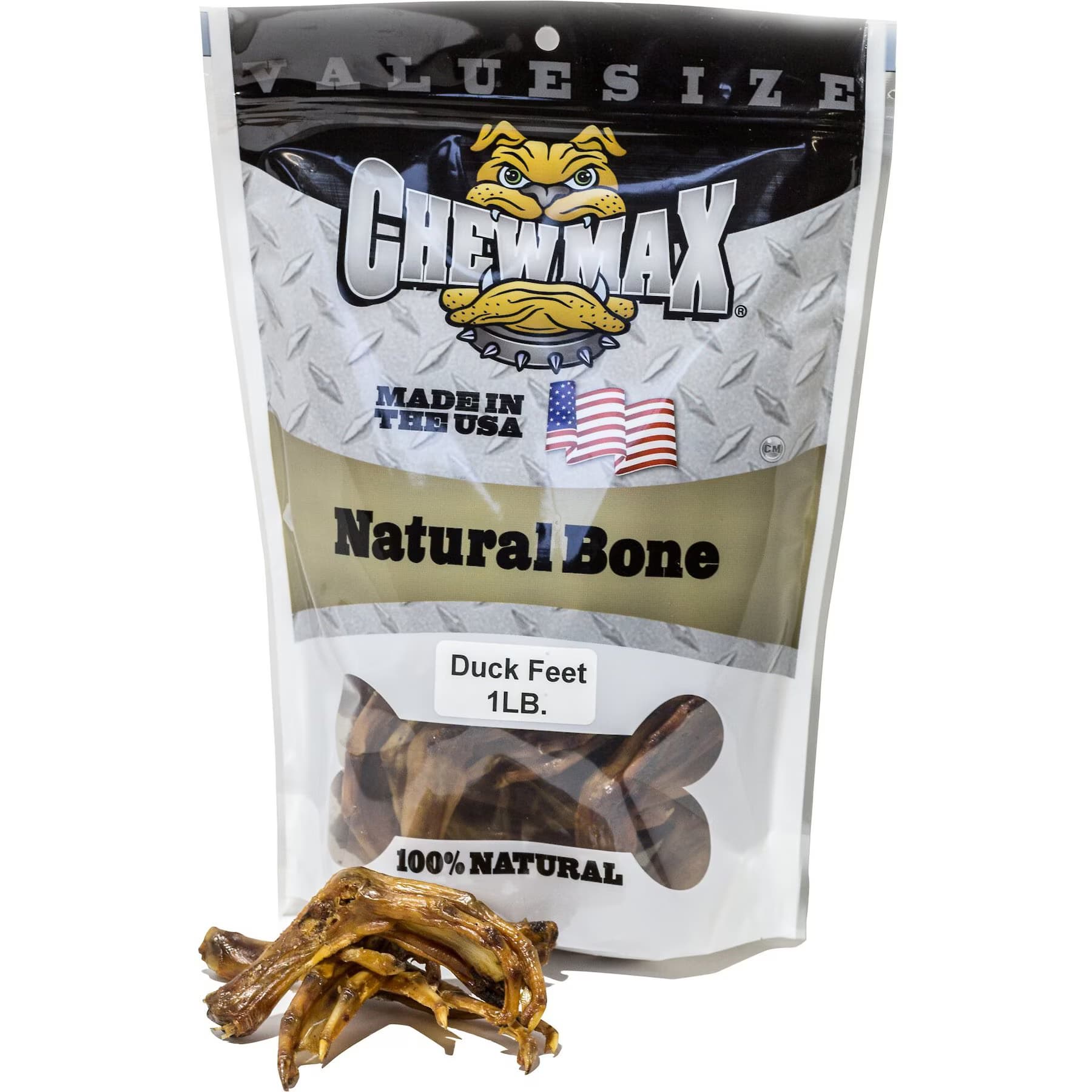 ChewMax Pet Products ChewMax Pet Products Duck Feet Natural Chew Dog Treats