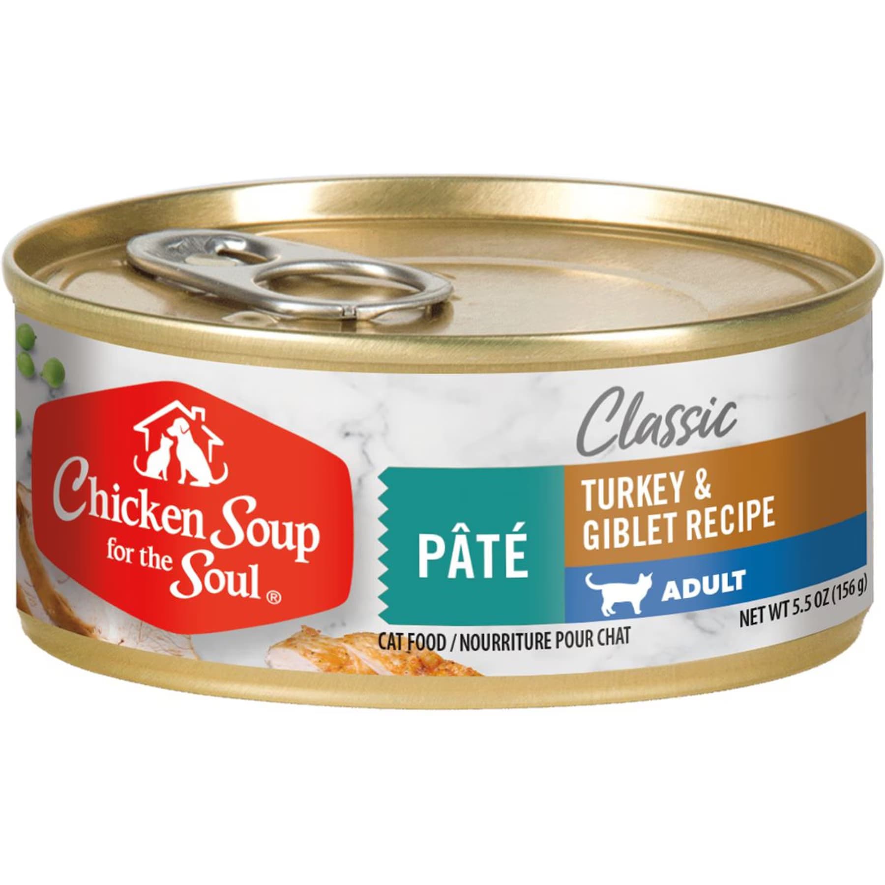 Chicken Soup for the Soul Turkey & Giblet Recipe Pate Wet Cat Food — view 2