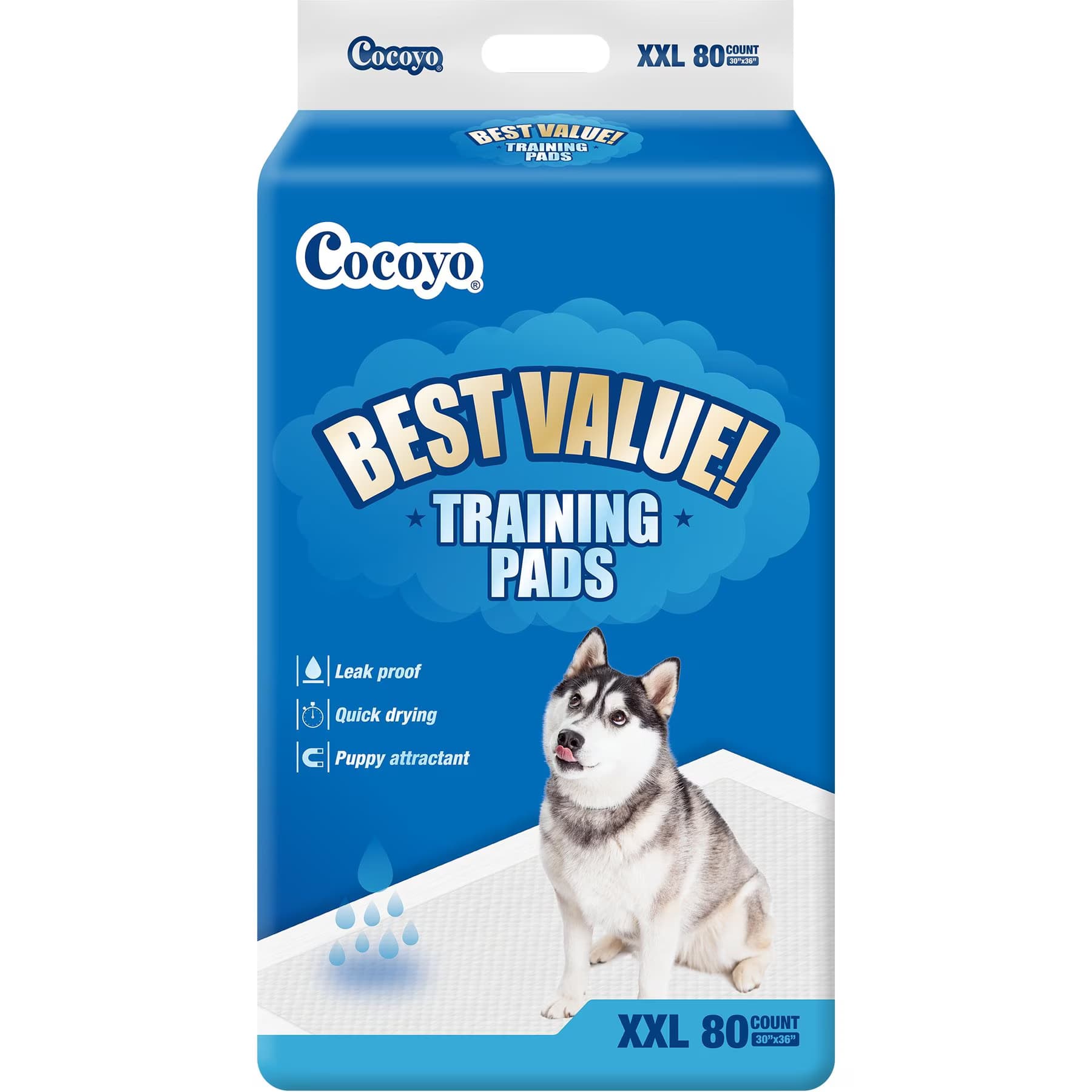 COCOYO COCOYO Best Value Dog Training Pads, 30×36-in