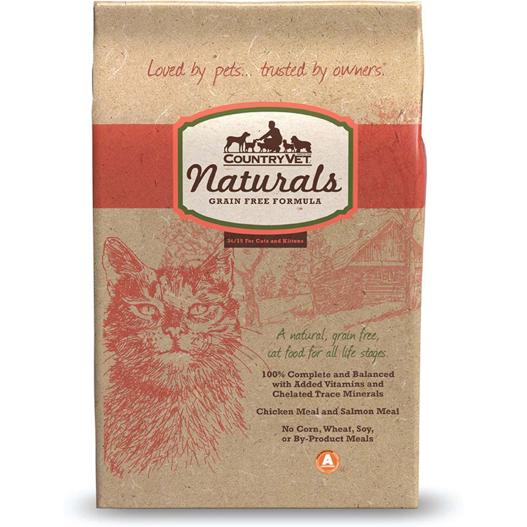 Country Vet Naturals 34-15 Grain-Free Cat Food — view 3