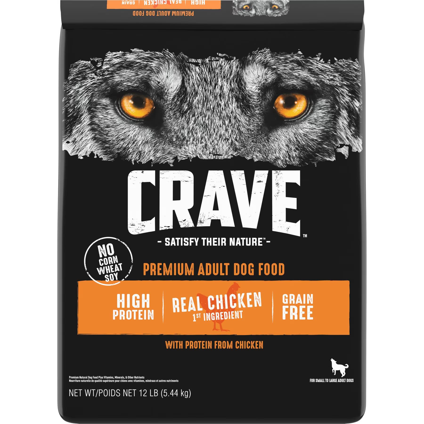 Crave High Protein Chicken Adult Grain-Free Dry Dog Food — view 3