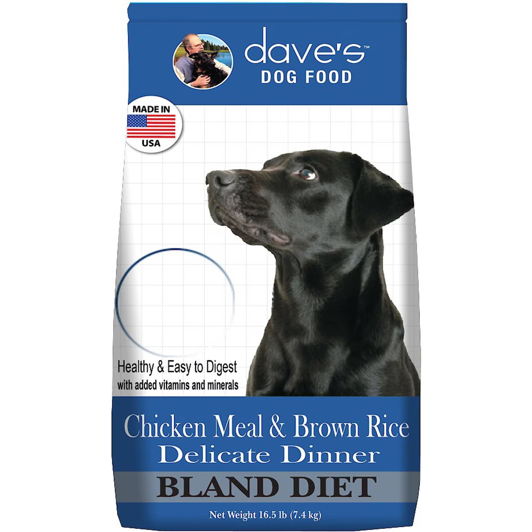 Dave's Pet Food Dave’s Pet Food Chicken Meal & Brown Rice Delicate Dinner Dry Dog Food