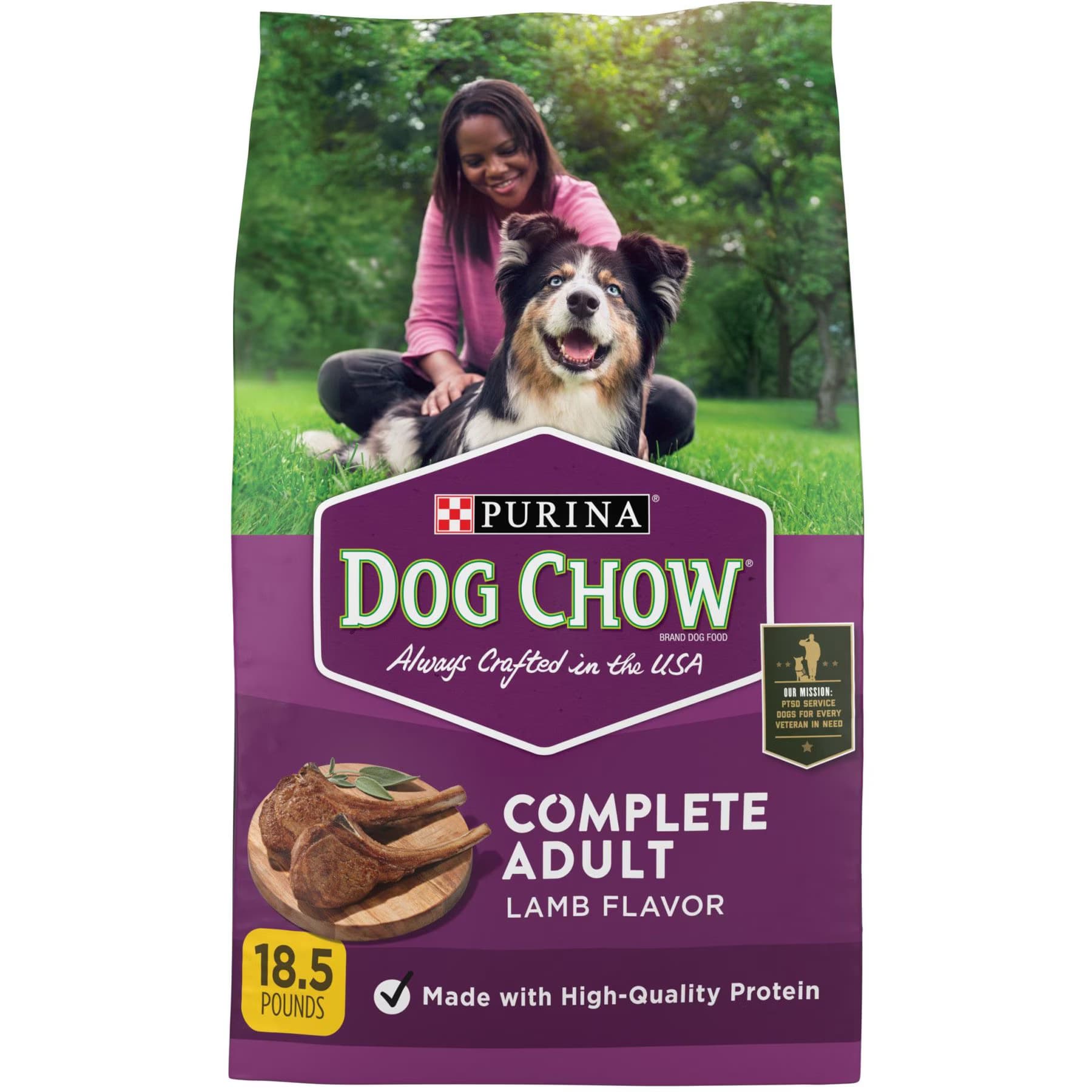 Dog Chow Complete Adult Lamb Flavor Dry Dog Food — view 2
