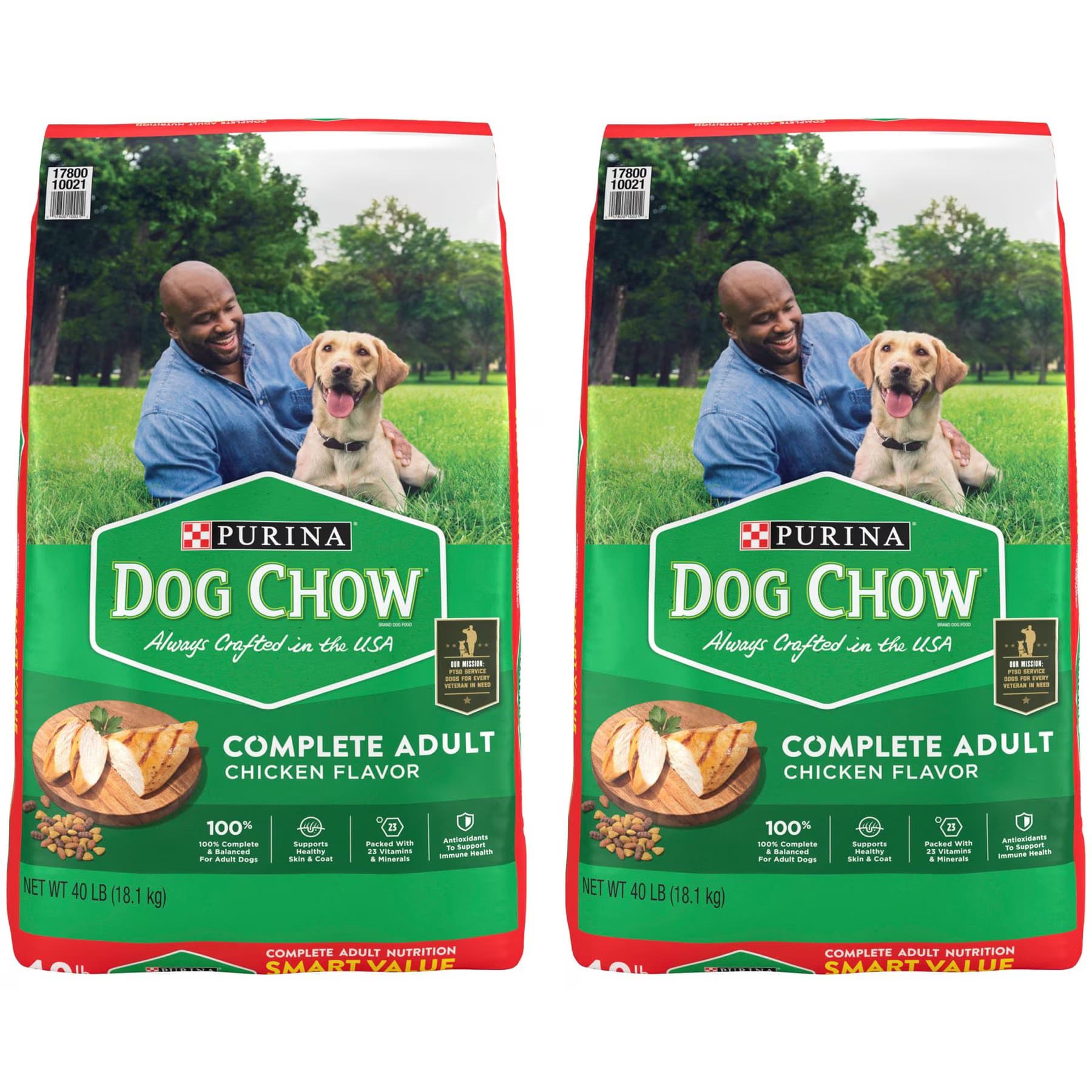 X-Dog Chow Complete Adult with Real Chicken Dry Dog Food — view 5