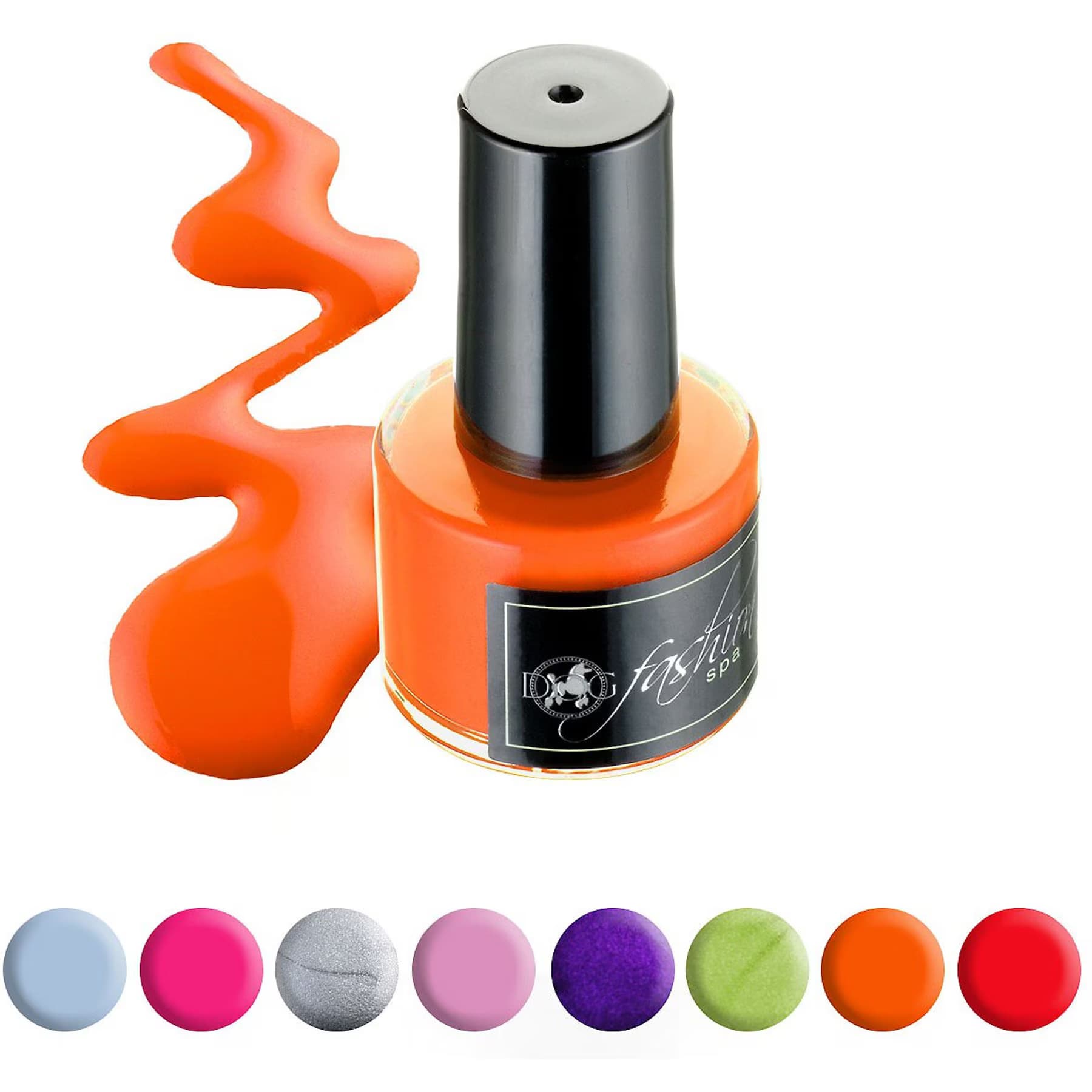 Dog Fashion Spa Dog Fashion Spa Nail Polish, Disco Paw Vibrant Orange
