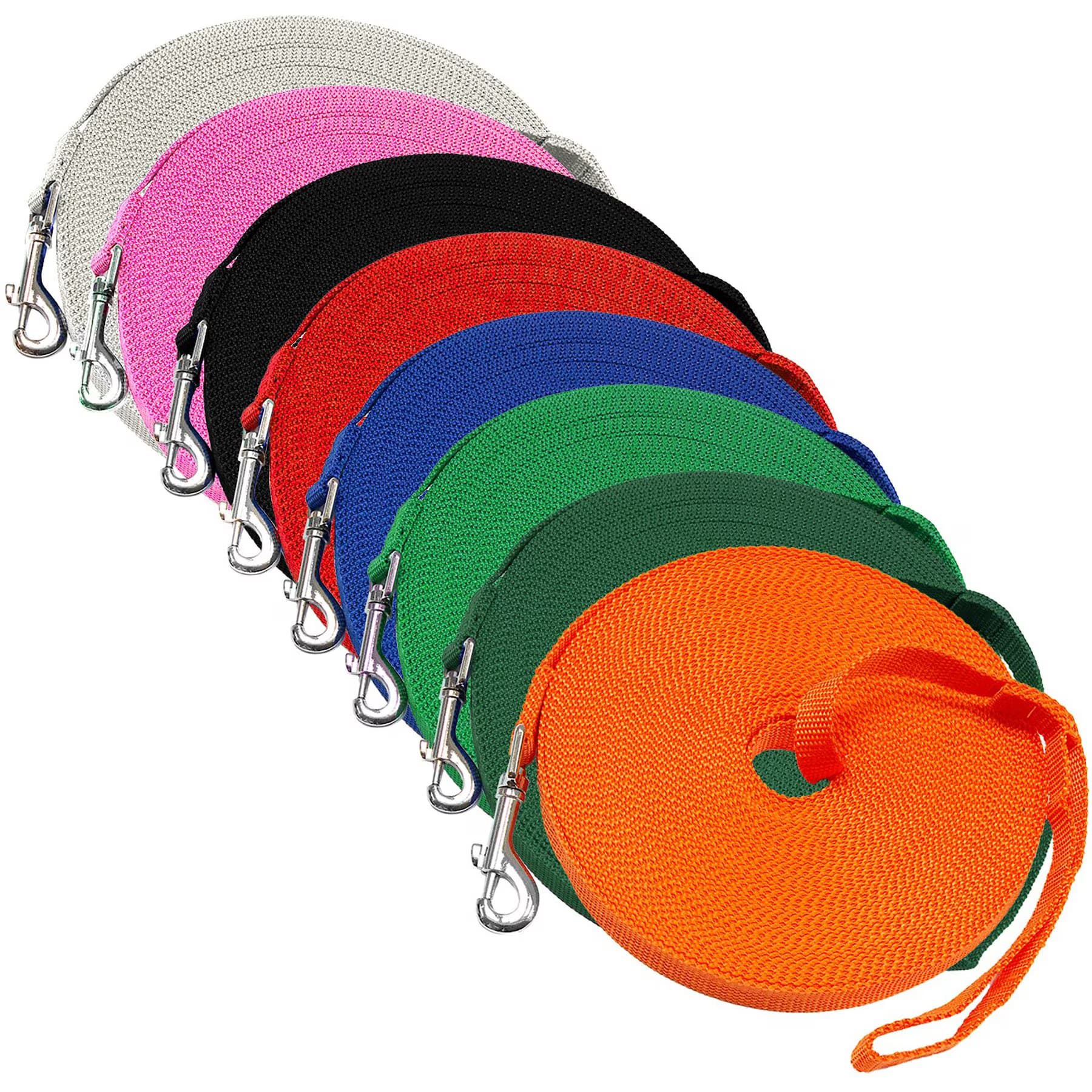 Downtown Pet Supply Downtown Pet Supply Training Dog Lead, Orange, 100-ft