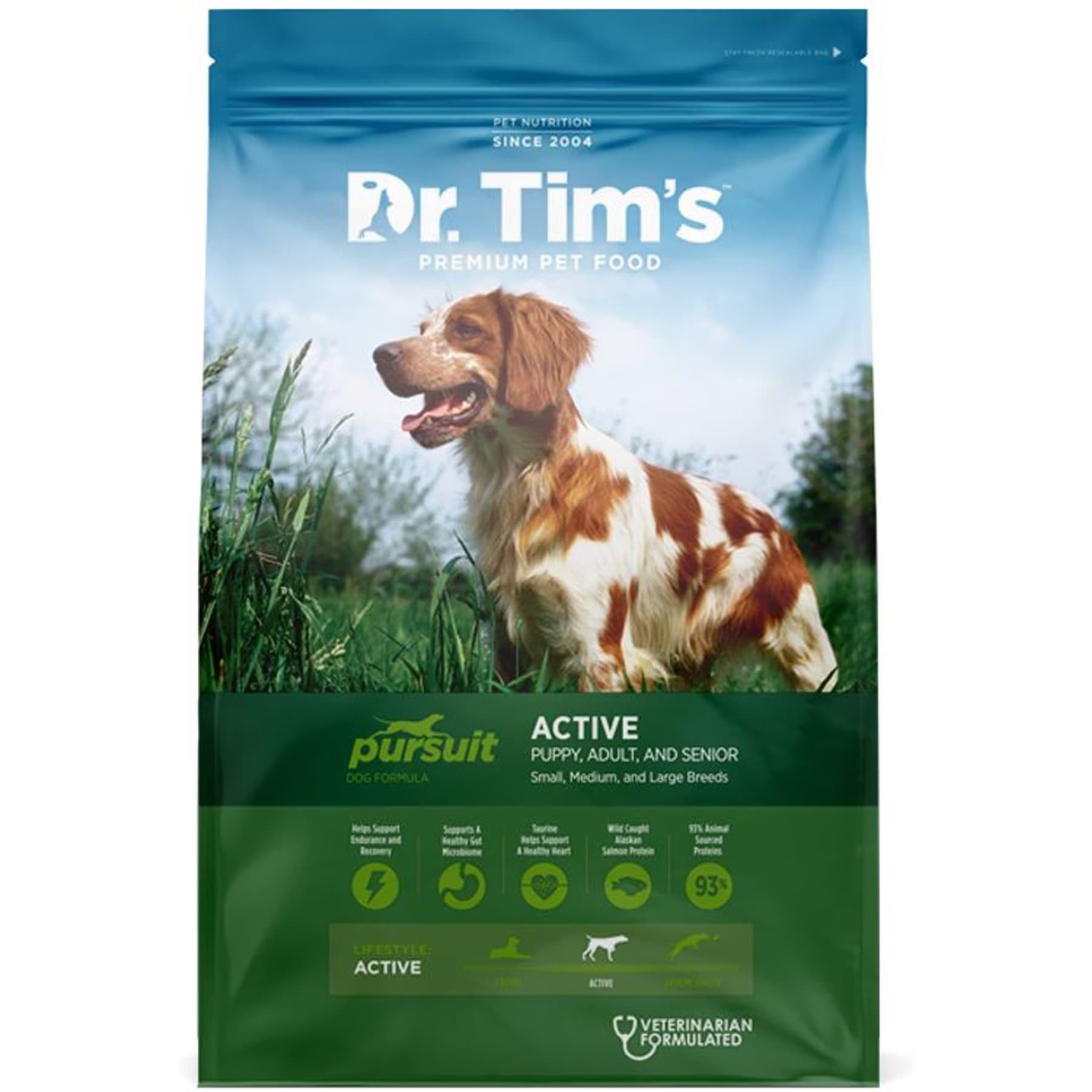 Dr. Tim's Dr. Tim’s Active Dog Pursuit Formula Dry Dog Food