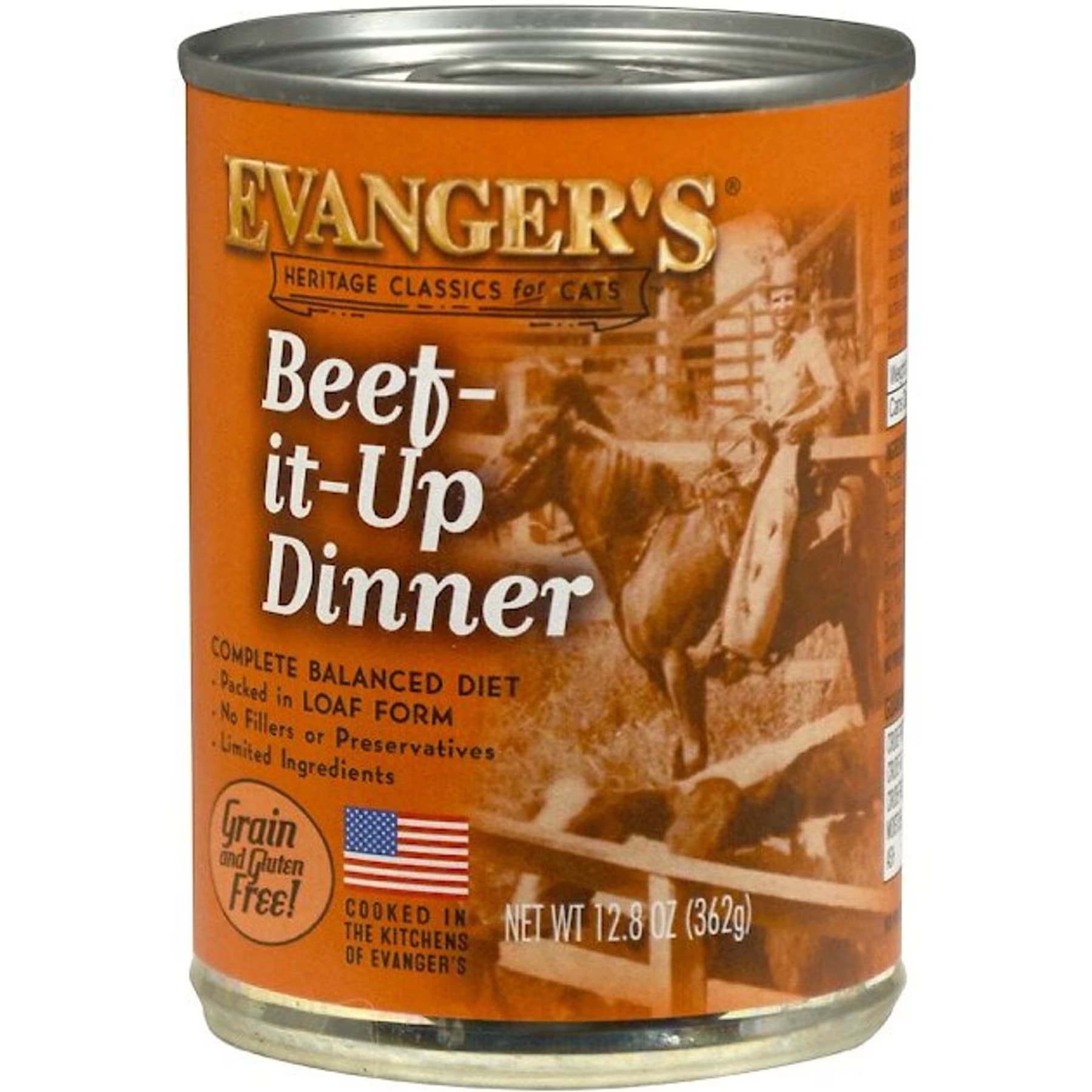 Evanger's Evanger’s Classic Recipes Beef it Up Dinner Grain-Free Canned Cat Food, 12.5-oz