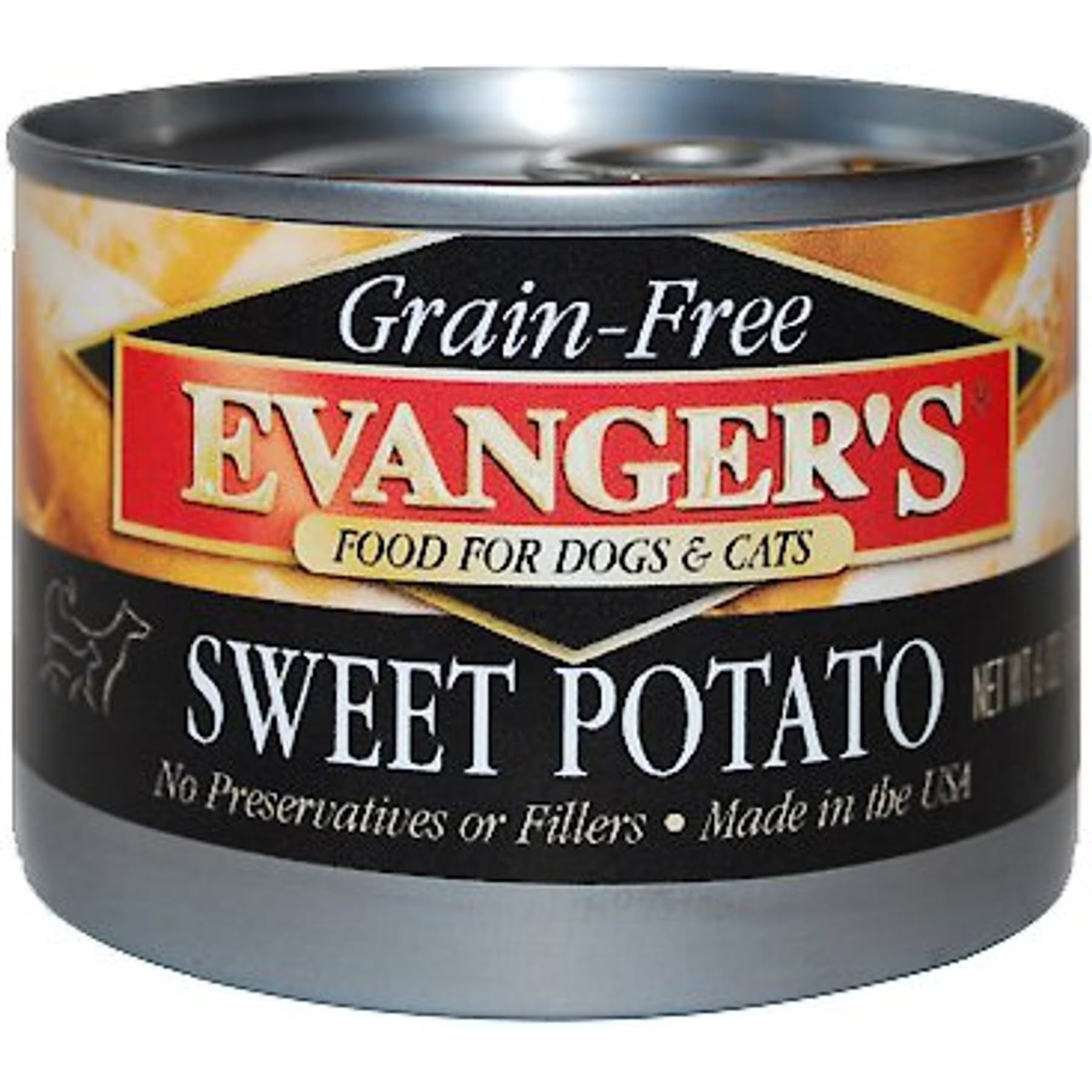 Evanger's Grain-Free Sweet Potato Canned Dog & Cat Food Supplement, 12.8-oz — view 2