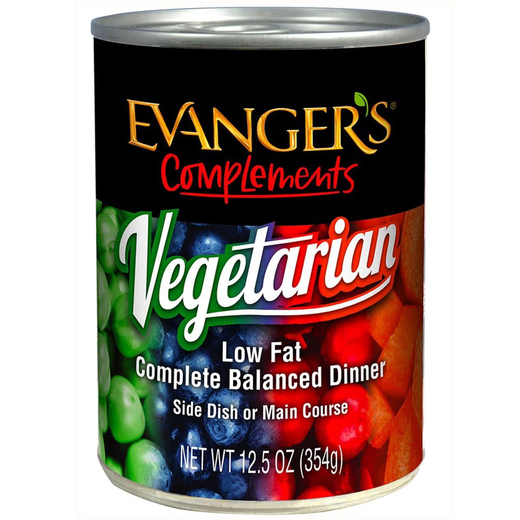 Evanger's Evanger’s Low Fat Vegetarian Dinner Canned Dog & Cat Food, 12.8-oz