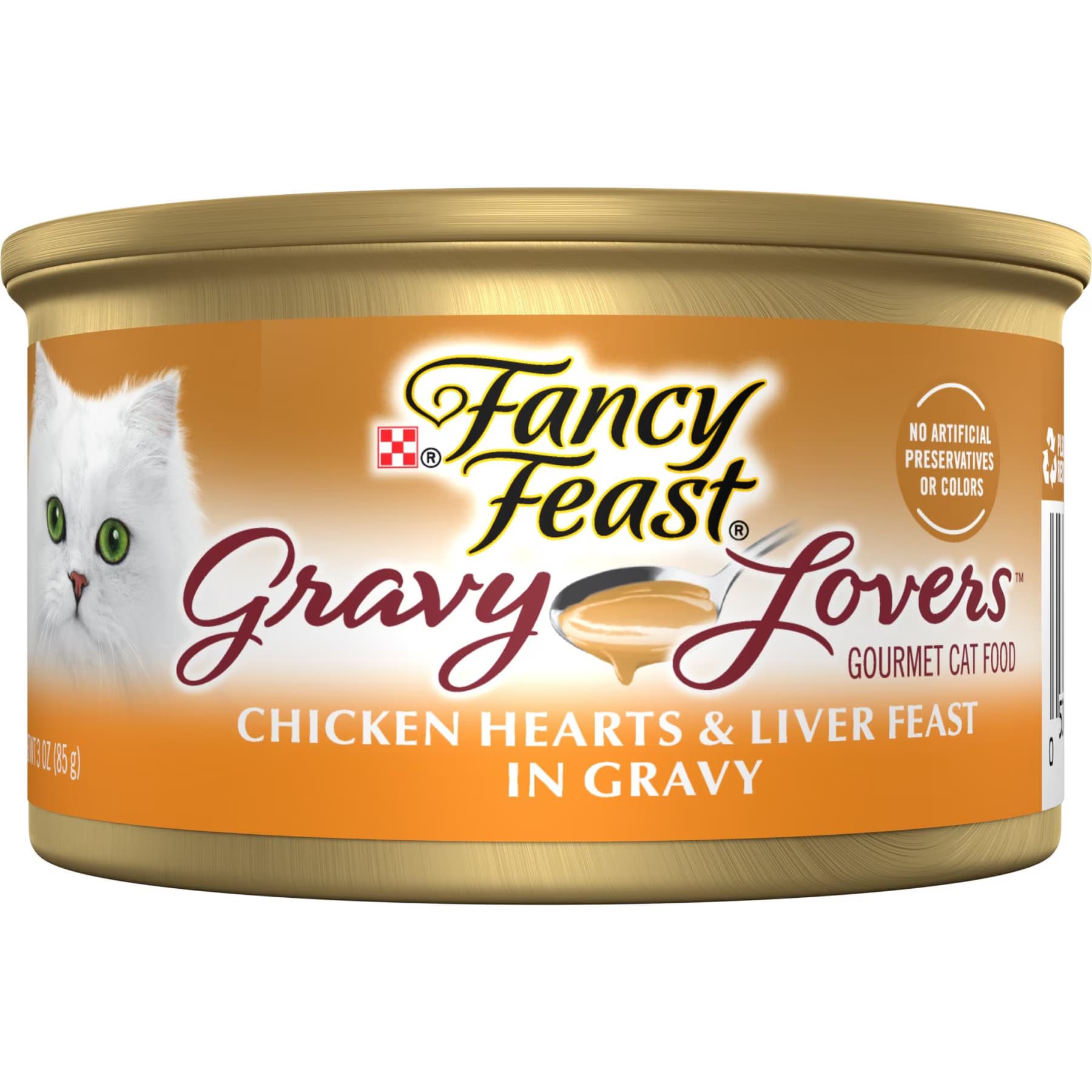 Fancy Feast Gravy Lovers Chicken Hearts & Liver Feast in Grilled Chicken Flavor Gravy Canned Cat Food — view 2