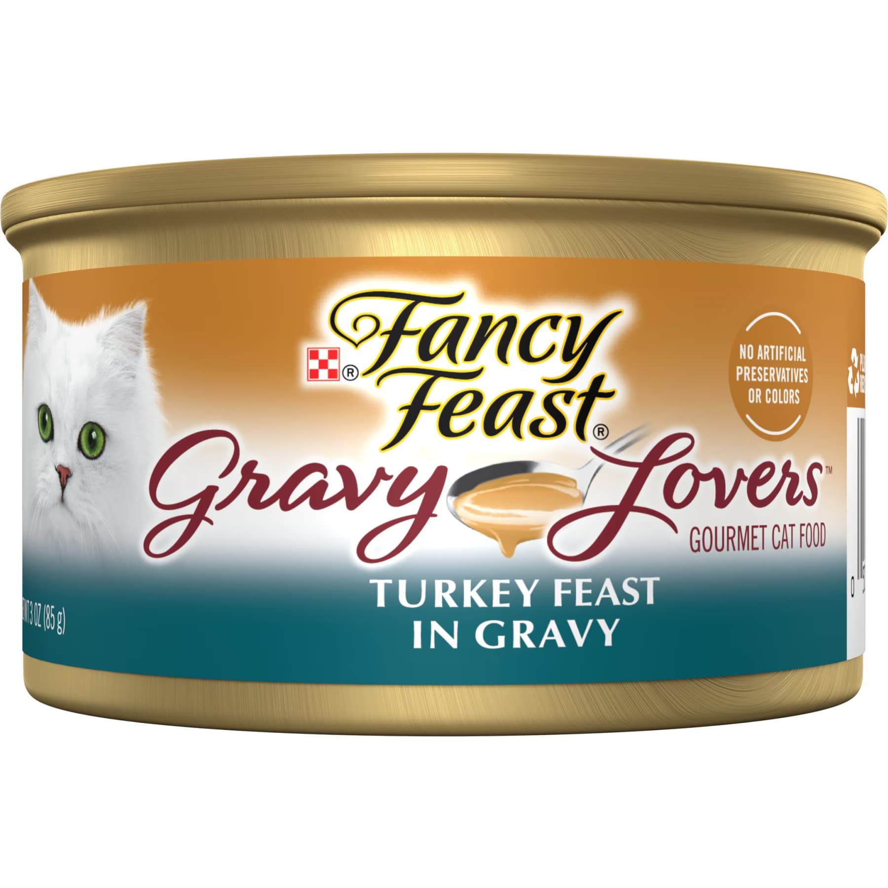 Fancy Feast Fancy Feast Gravy Lovers Turkey Feast in Roasted Turkey Flavor Gravy Canned Cat Food