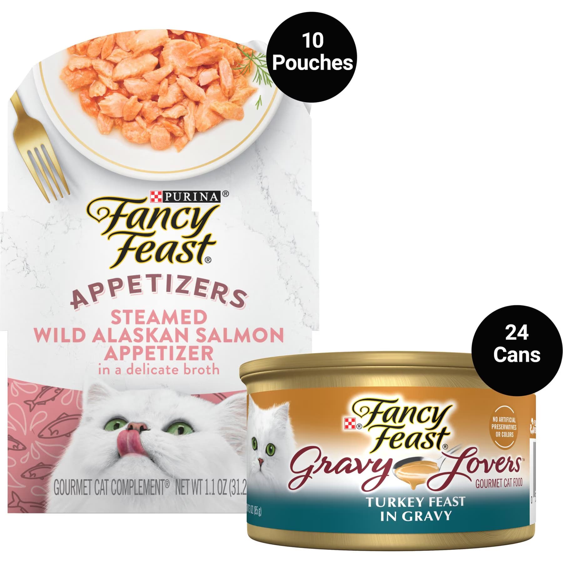 Fancy Feast Fancy Feast Gravy Lovers Turkey Feast in Roasted Turkey Flavor Gravy Canned Cat Food, 3-oz