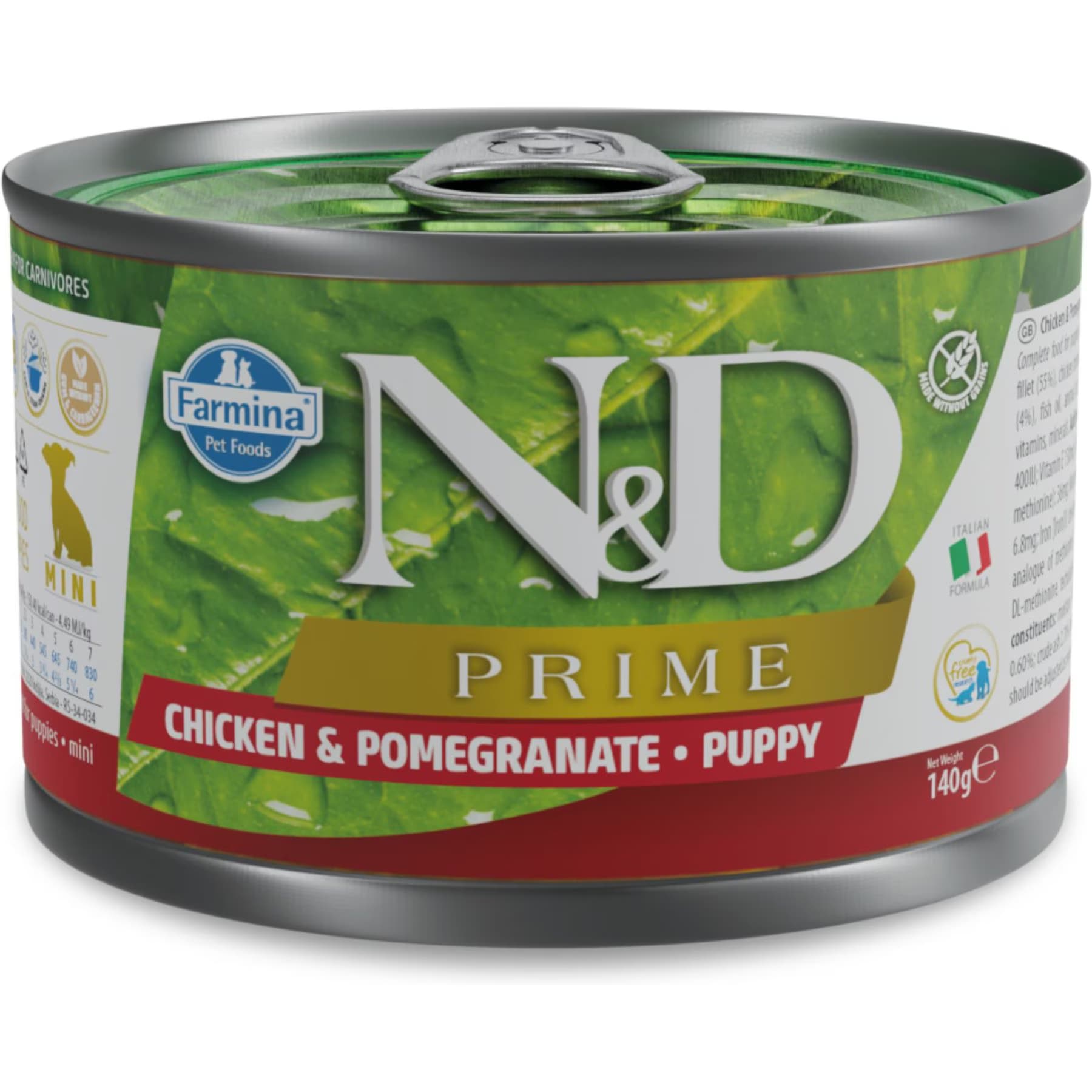 Farmina Farmina Natural & Delicious Puppy Prime Chicken & Pomegranate Chicken & Pomegranate, Puppy Canned Dog Food