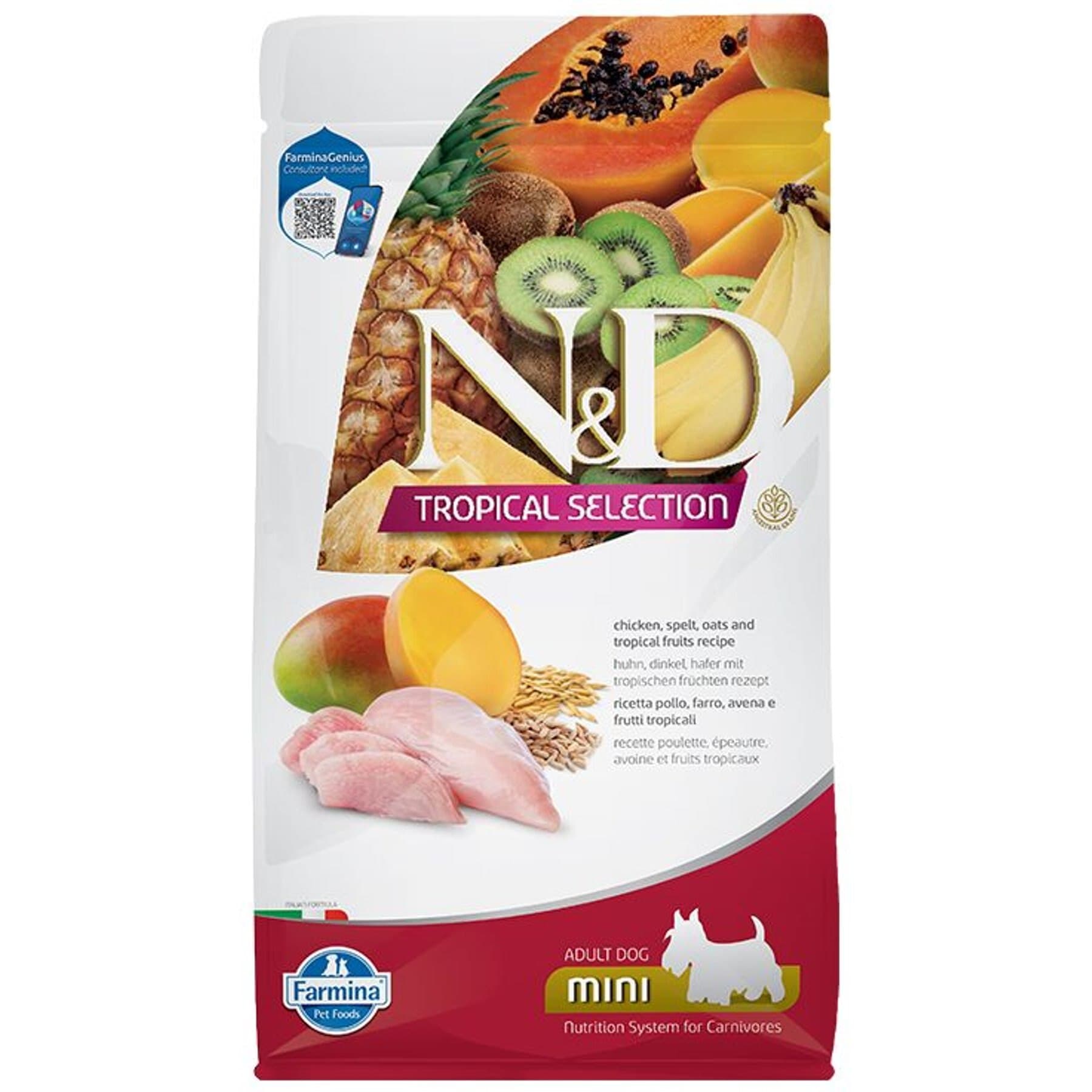 Farmina Farmina N&D Tropical Selection Chicken Adult Mini Dry Dog Food