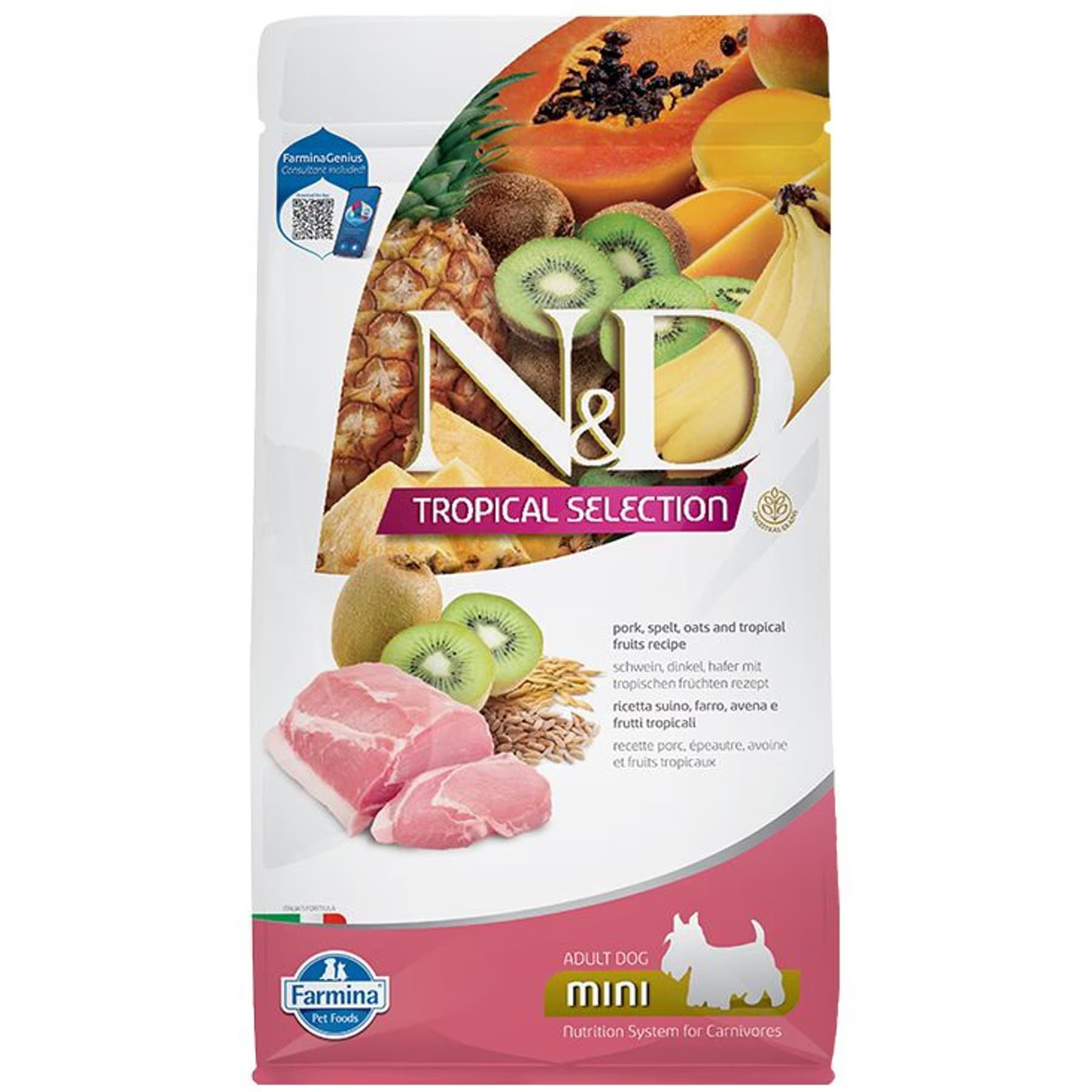 Farmina Farmina N&D Tropical Selection Pork Adult Mini Dry Dog Food
