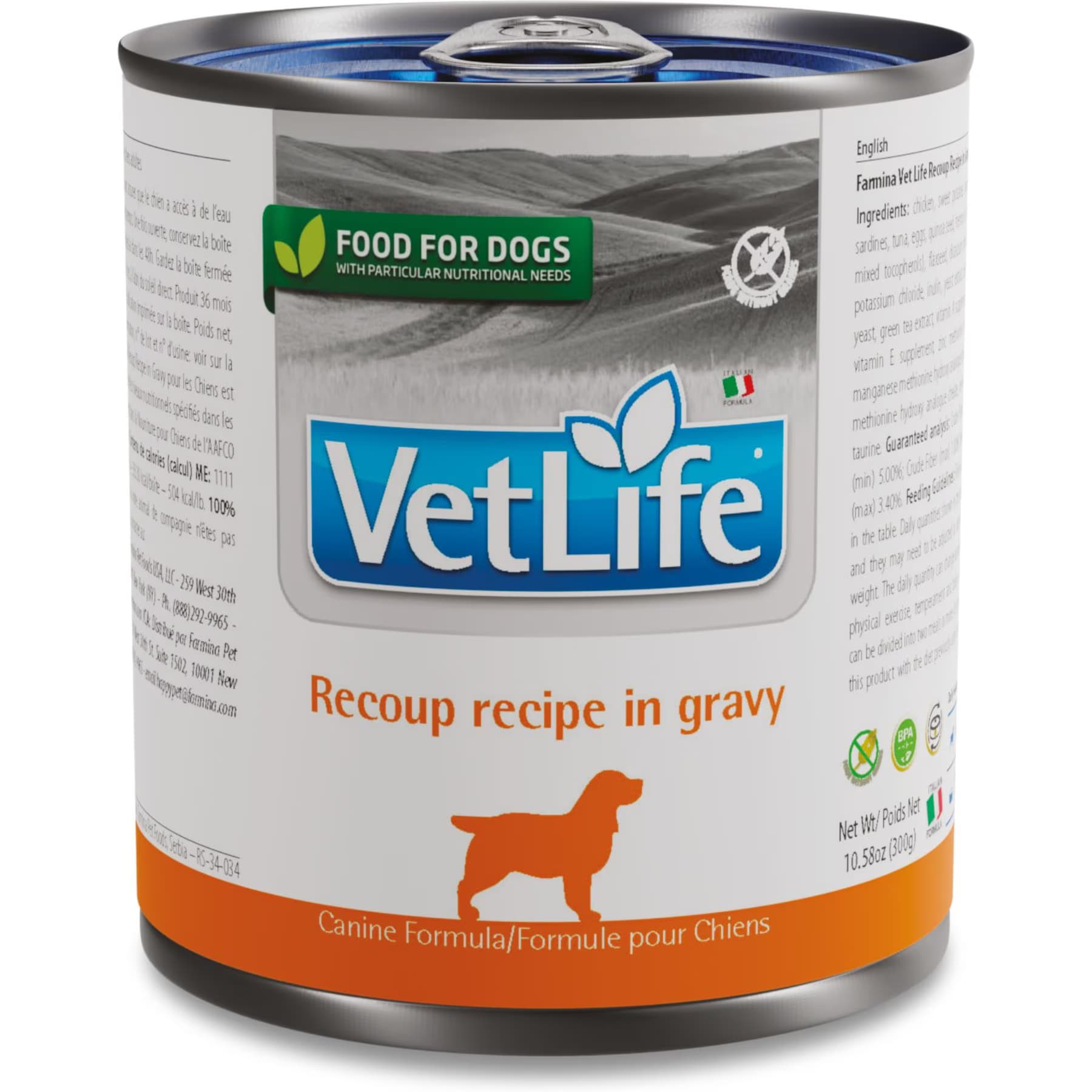 Farmina Vet Life Farmina Vet Life Recoup Recipe in Gravy Wet Dog Food
