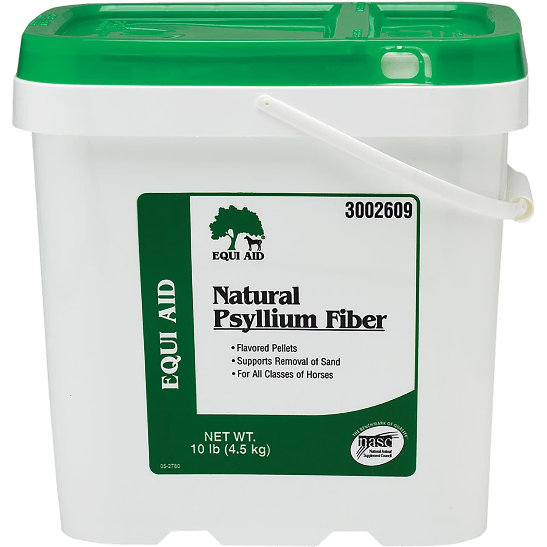 Farnam Equi Aid Natural Psyllium Fiber Pellets Apple/Molasses Flavor Horse Supplement, 20-lb bucket — view 2