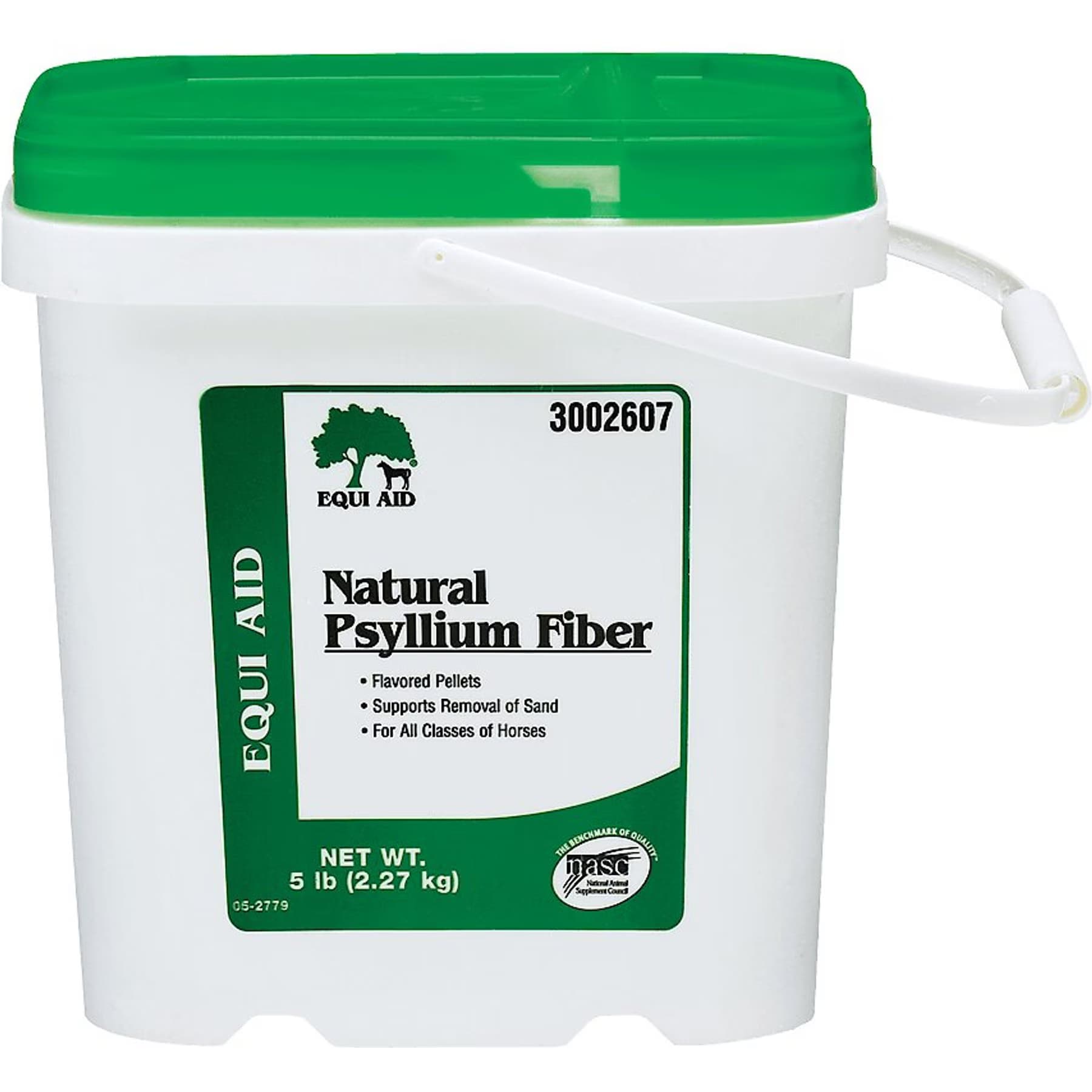Farnam Equi Aid Natural Psyllium Fiber Pellets Apple/Molasses Flavor Horse Supplement, 20-lb bucket — view 3