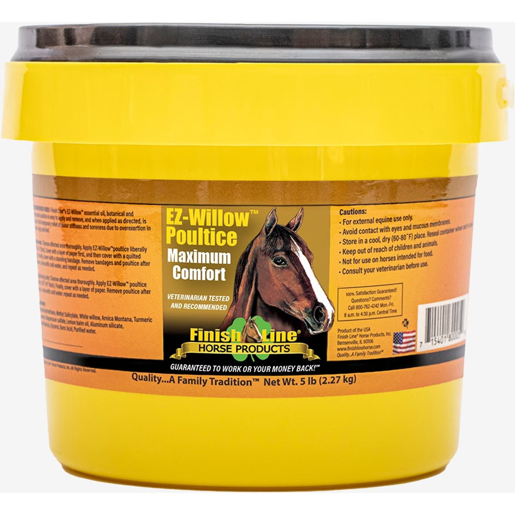 Finish Line EZ-Willow Sore Muscle & Joint Pain Relief Horse Poultice — view 3
