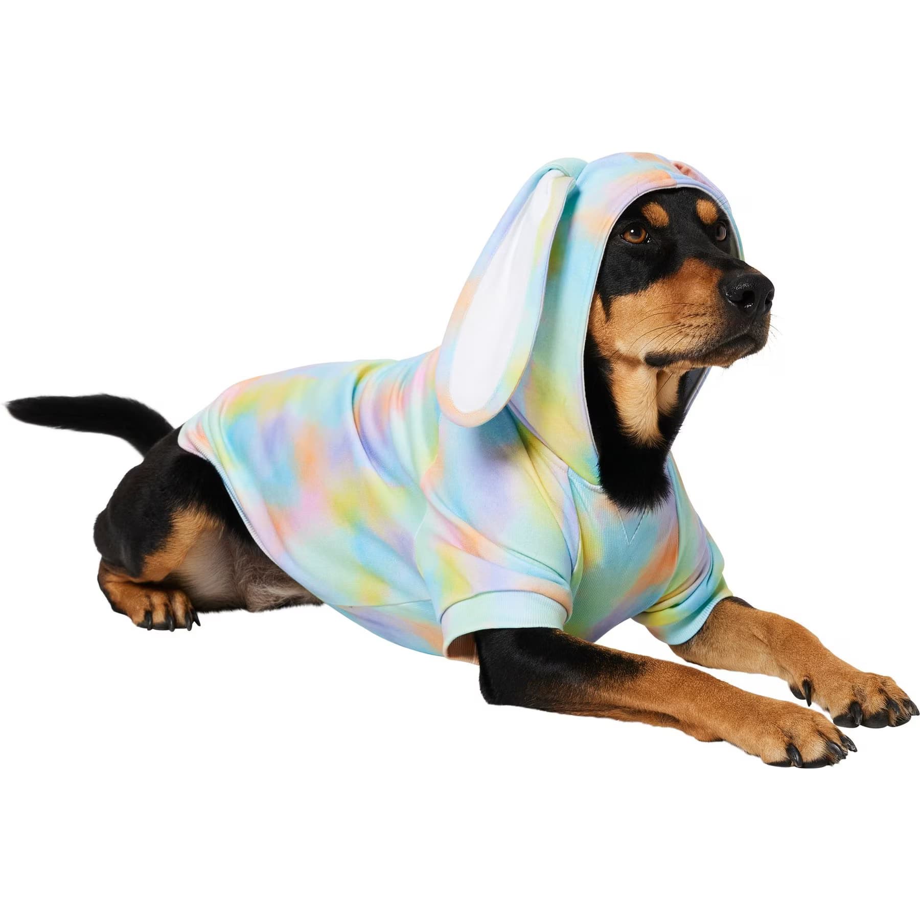 Frisco Frisco Wash Effect Bunny Ear Dog & Cat Hoodie, XXX-Large