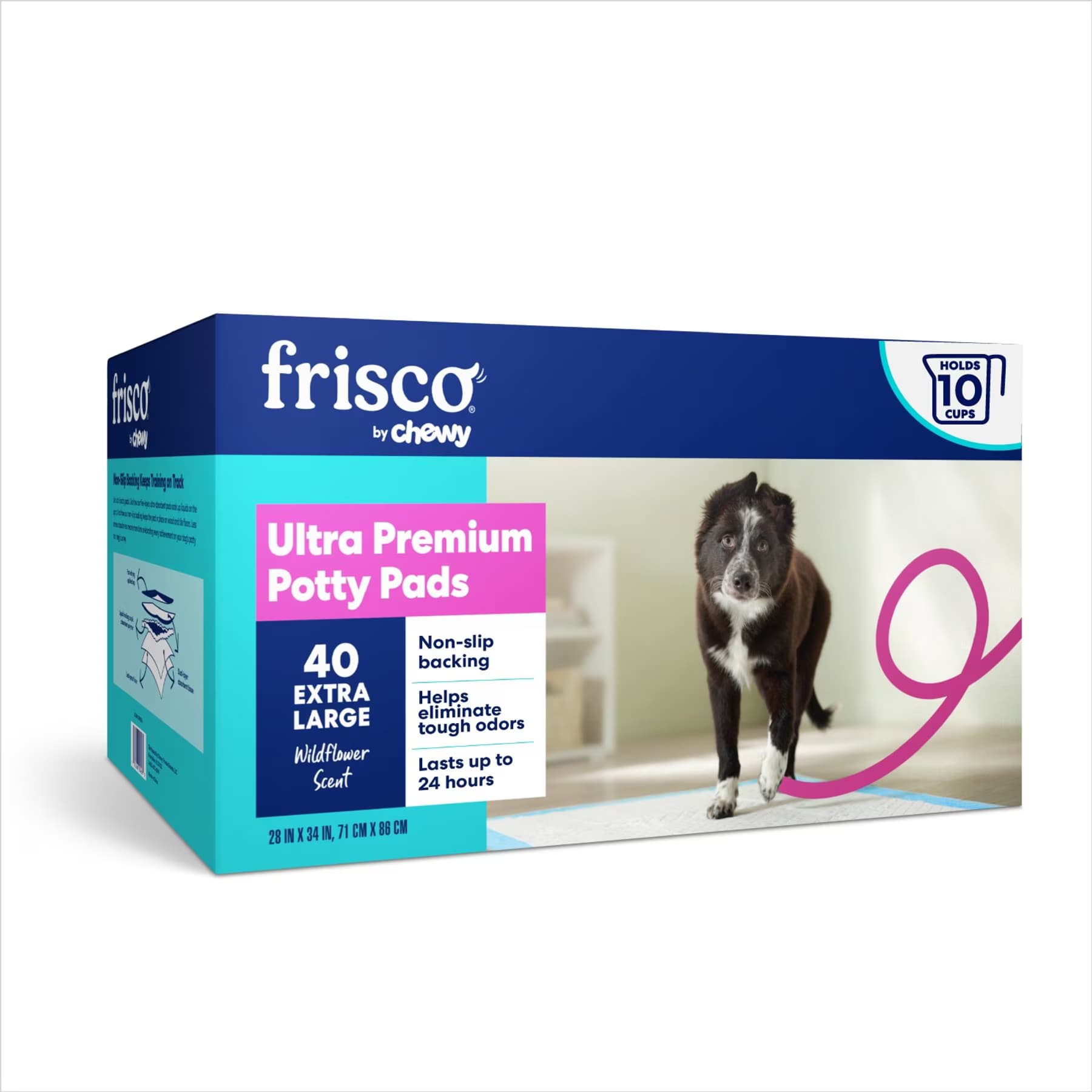 Frisco Frisco X-Large Ultra Premium Non-Skid Dog Training & Potty Pads, 28 x 34-in, Scented