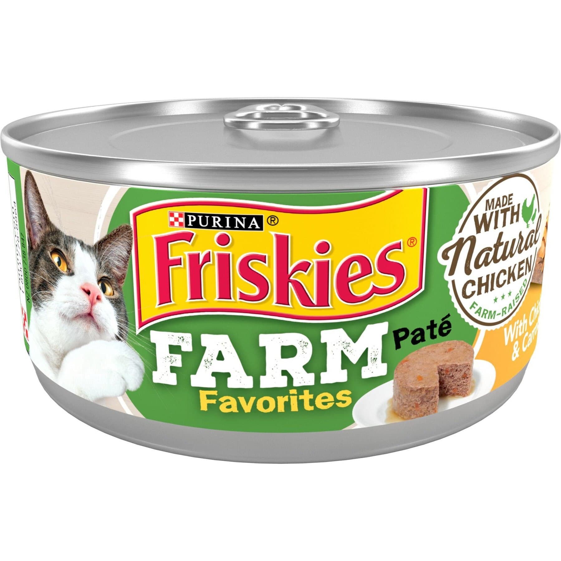 Friskies Friskies Farm Favorites Chicken & Carrots Pate Wet Cat Food