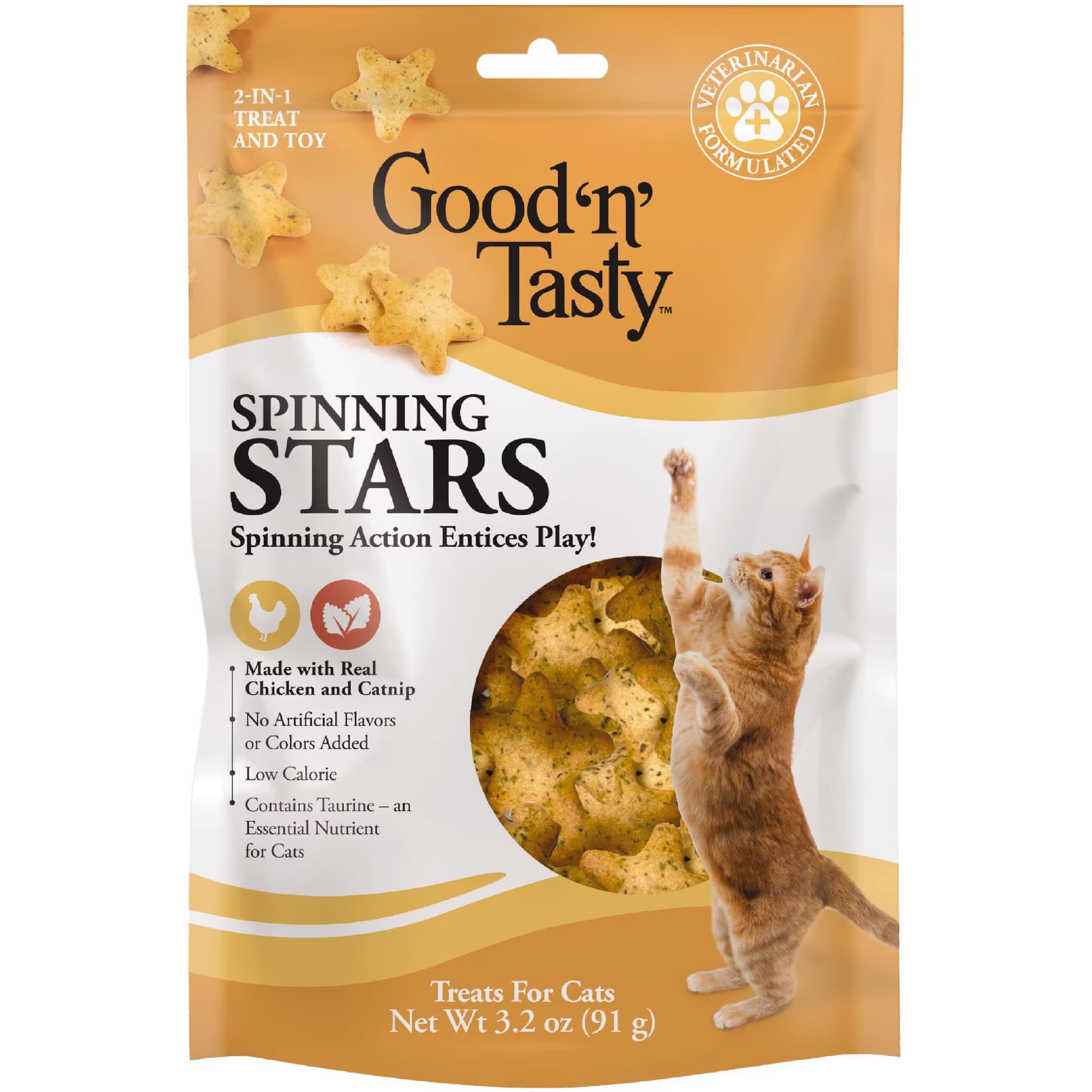 Good 'n' Tasty Savory Spinners Crunchy Cat Treats — view 2