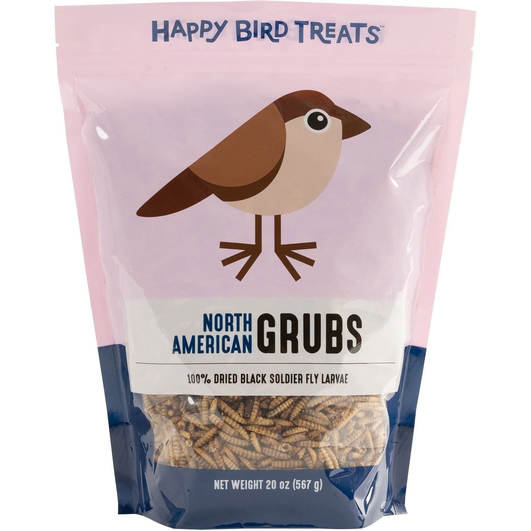 Happy Bird Treats Black Soldier Fly Larvae Poultry Treats — view 3