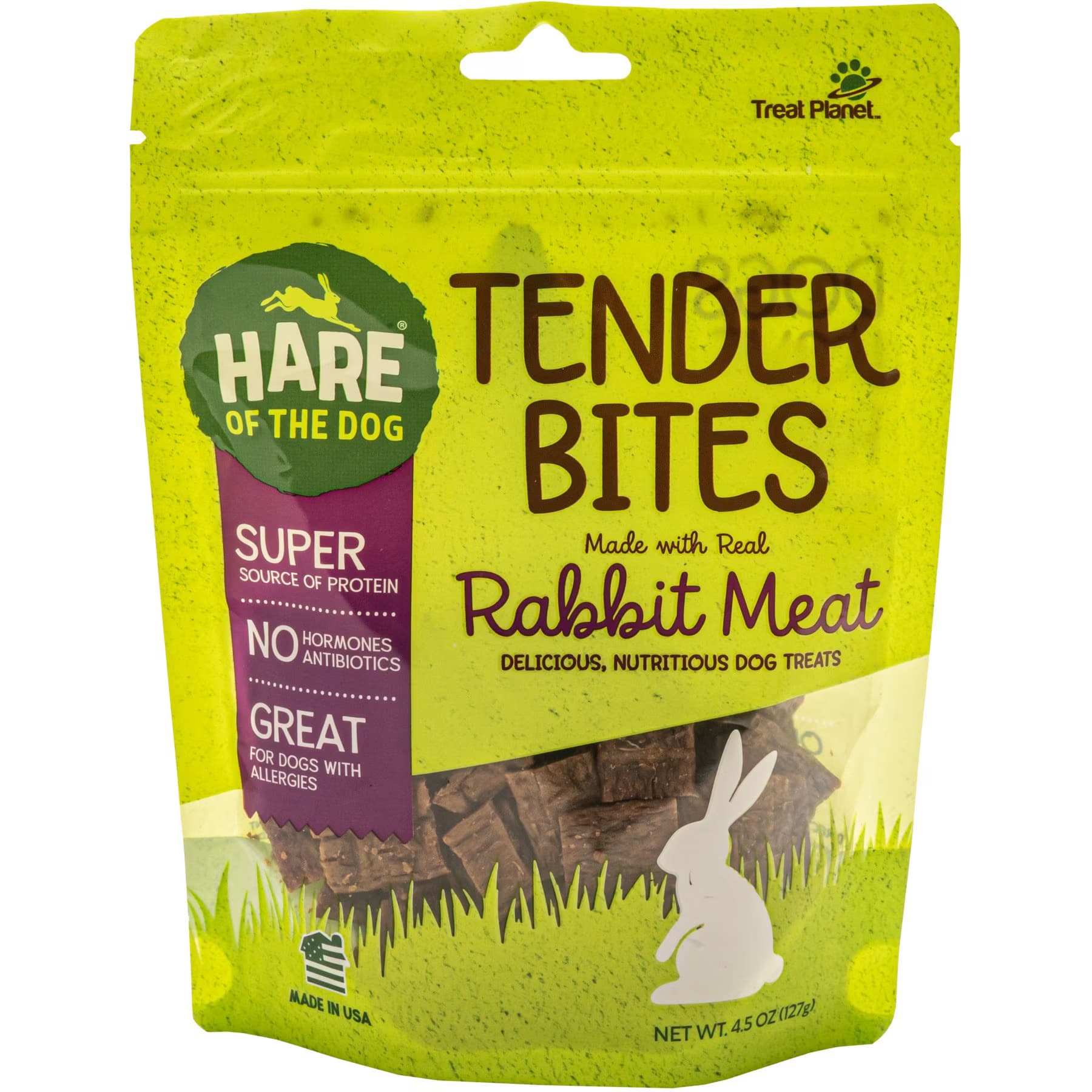 Hare of the Dog Hare of the Dog Rabbit Tender Bites Dog Jerky Treats