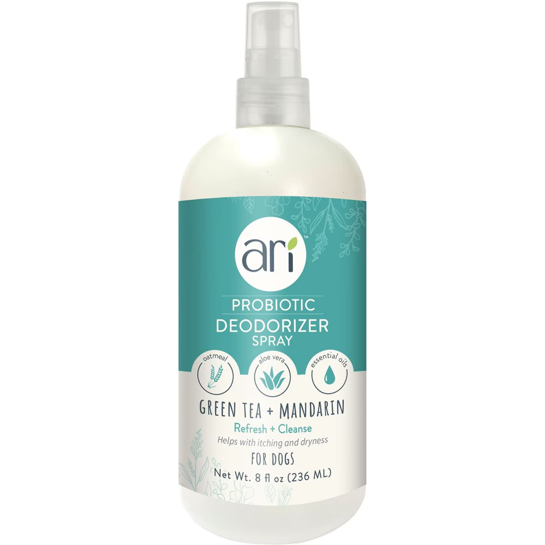 Health Extension Health Extension ARI Probiotic Green Tea & Mandarin Dog Deodorizer Spray, 8-fl oz bottle