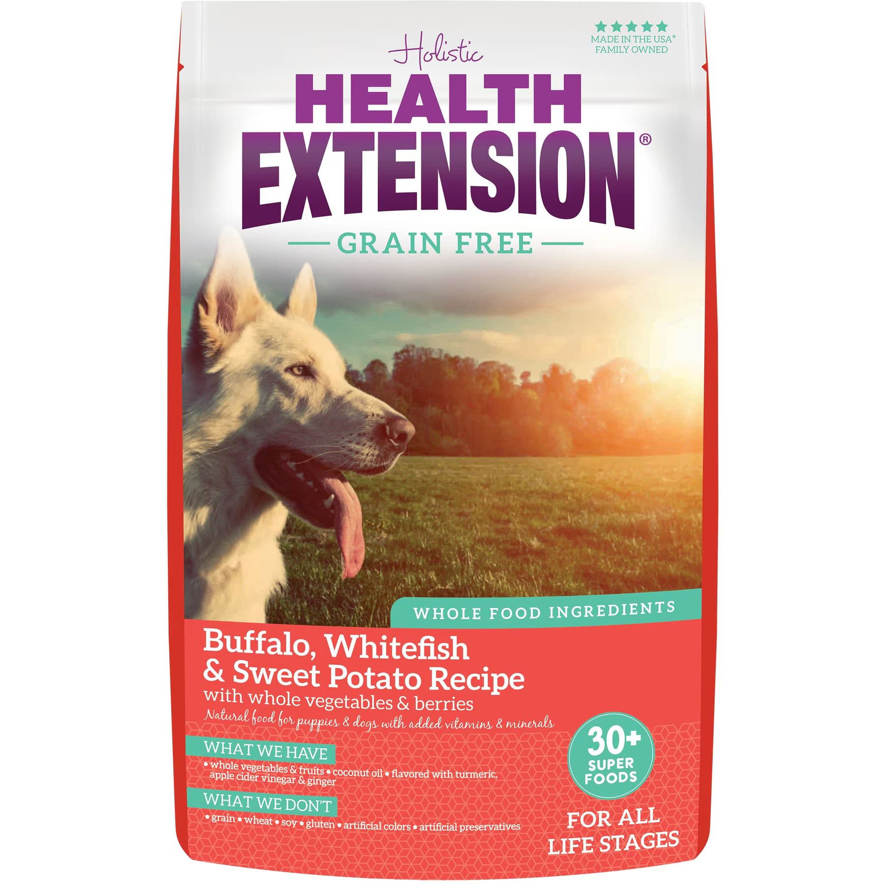 Health Extension Grain-Free Buffalo & Whitefish Recipe Dry Dog Food — view 2