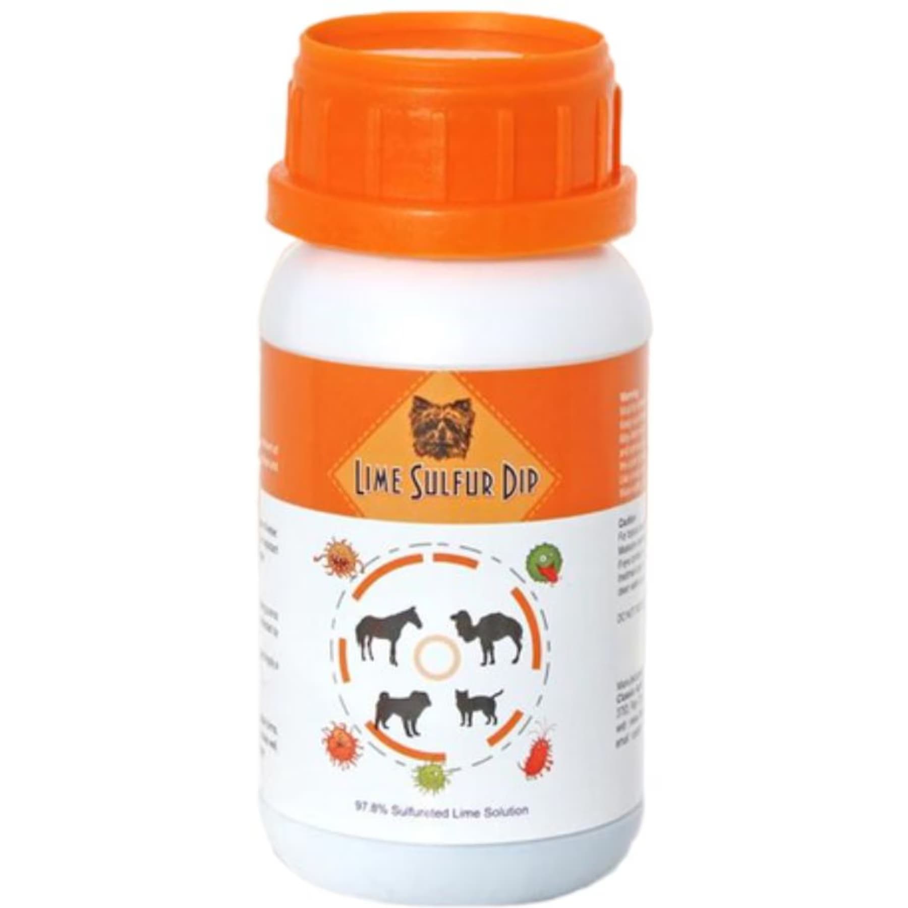 Healthy Paw Life Pet Care Itchy & Dry Skin Lime Sulfur Flea & Tick Dip for Dogs & Cats, 16-fl oz bottle — view 2