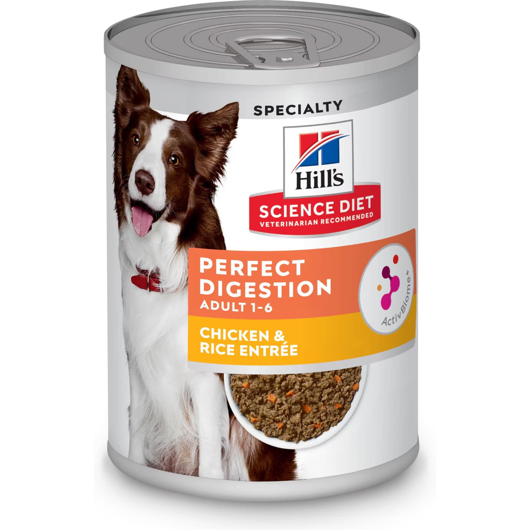 Hill's Science Diet Hill's Science Diet Adult Perfect Digestion Chicken & Rice Entree Minced Wet Dog Food