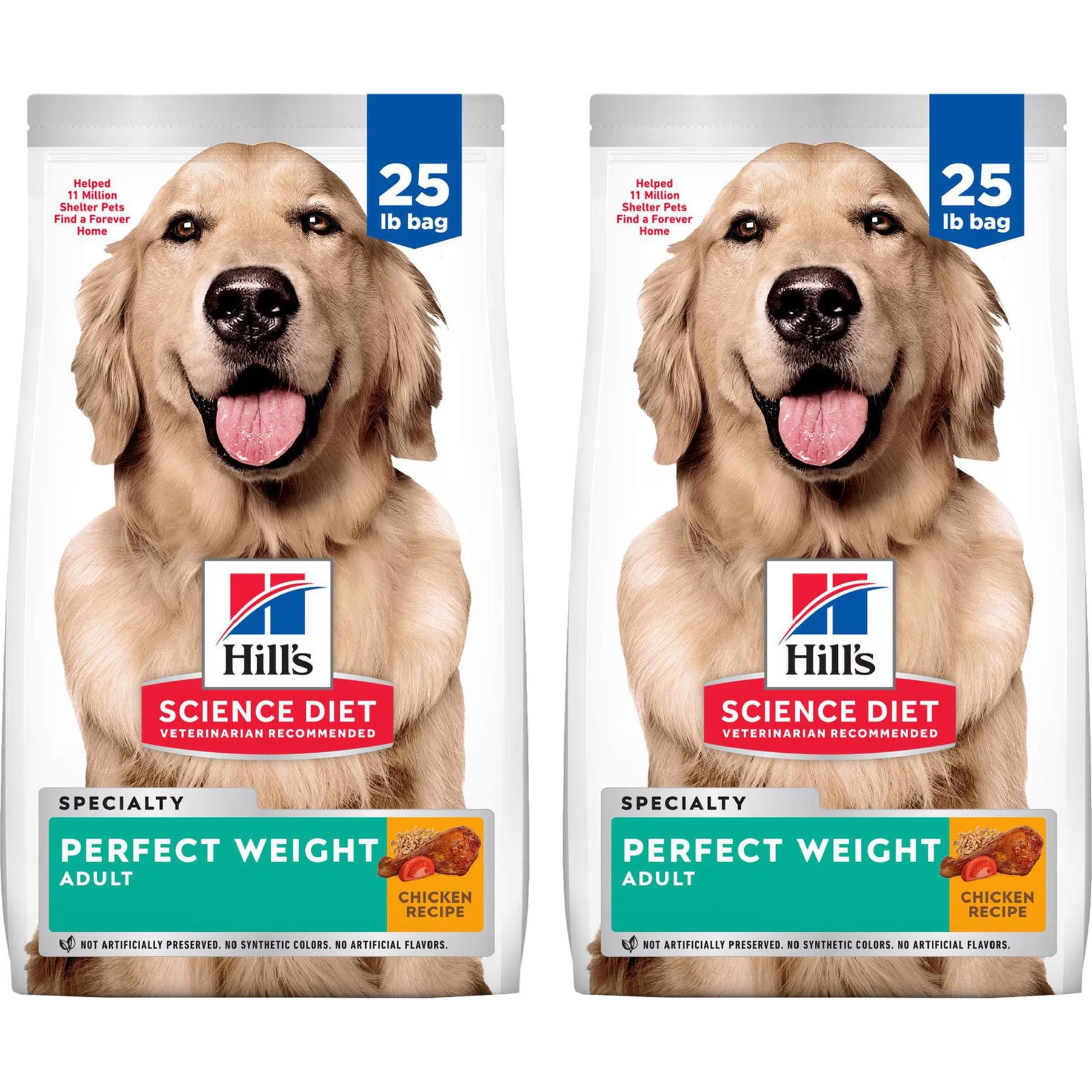 Hill's Science Diet Adult Perfect Weight Management Chicken Recipe Dry Dog Food — view 3