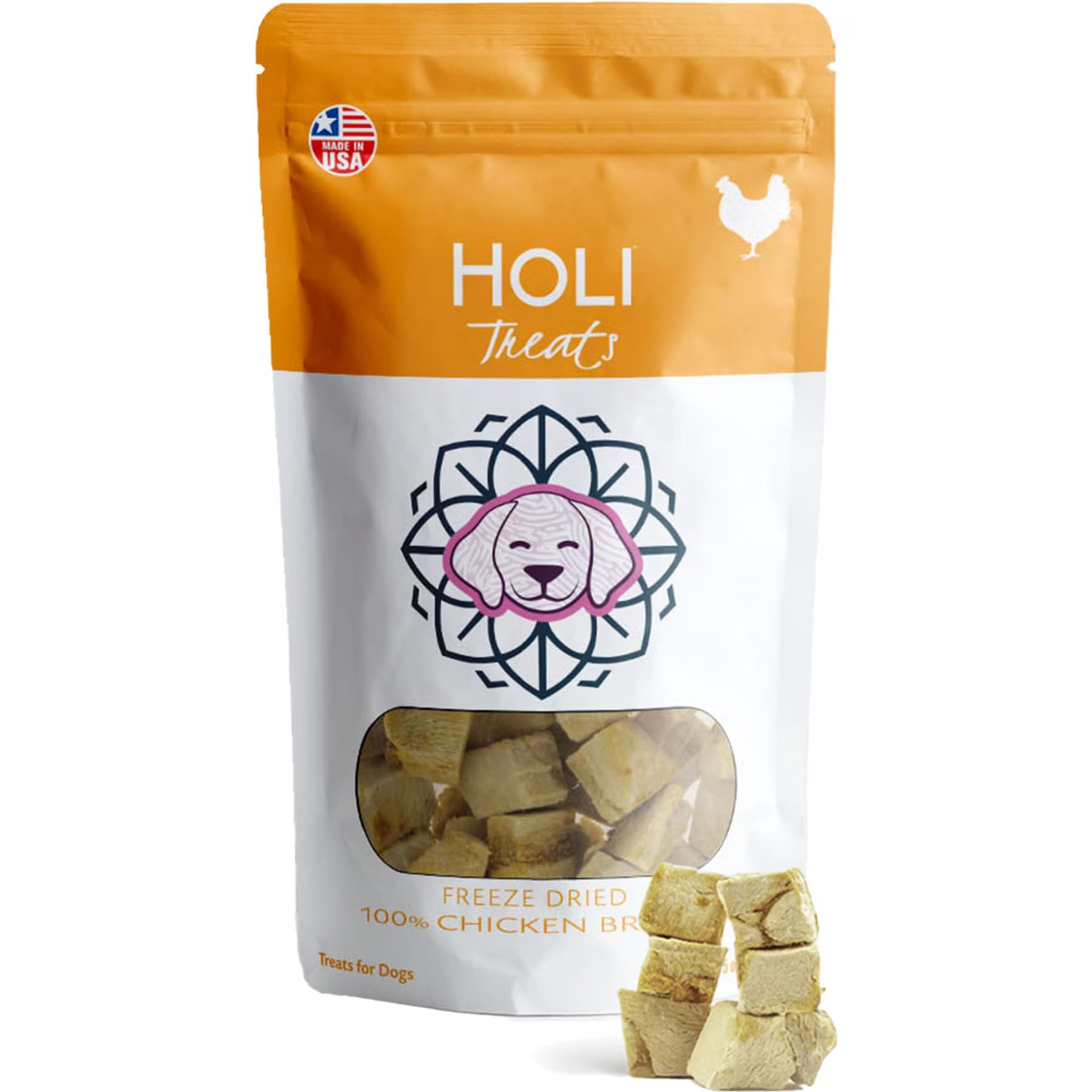 HOLI HOLI Chicken Breast Grain-Free Freeze-Dried Dog Treats
