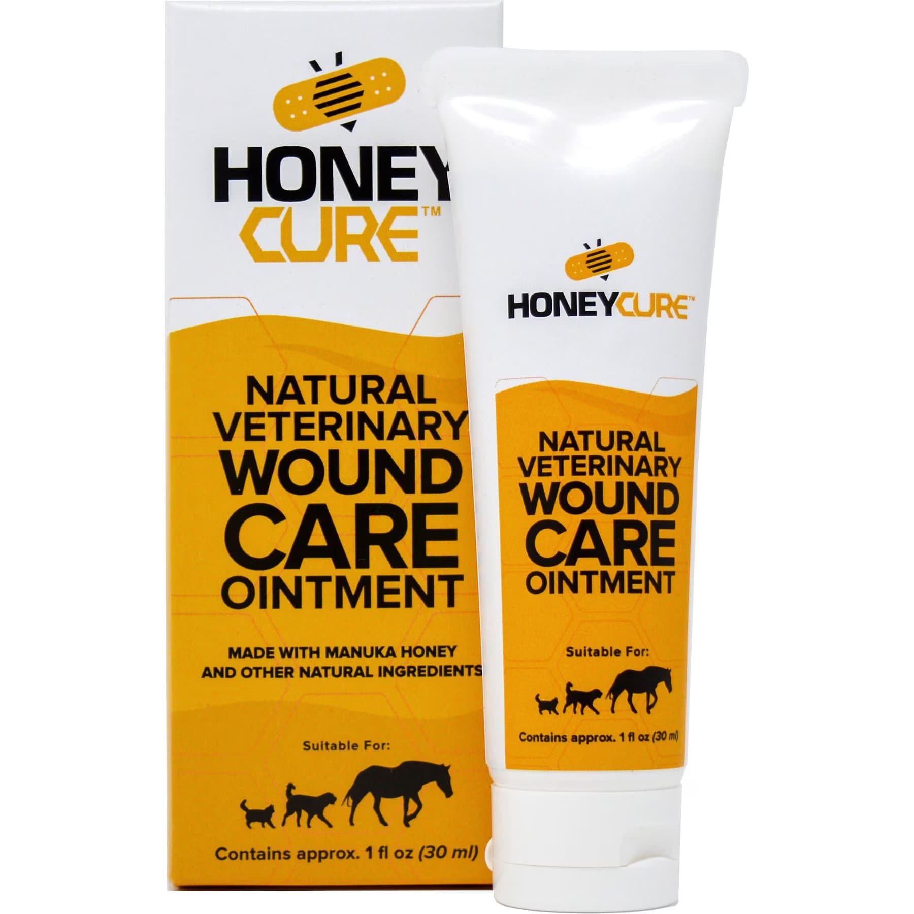 HoneyCure Natural Veterinary Wound Care Ointment for Dogs, Cats & Horses — view 4