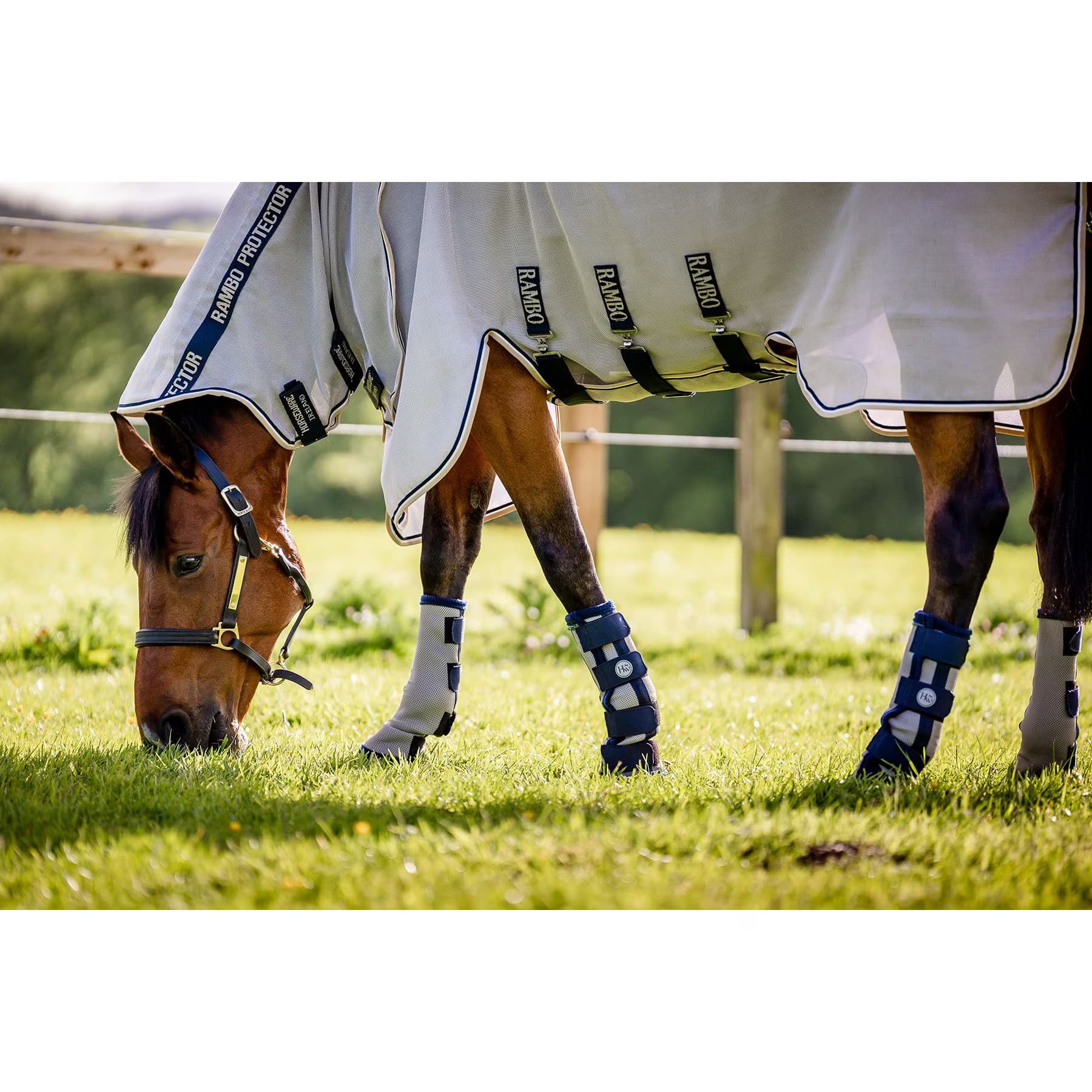 Horseware Ireland Horseware Ireland Horse Fly Boots, Navy, Pony