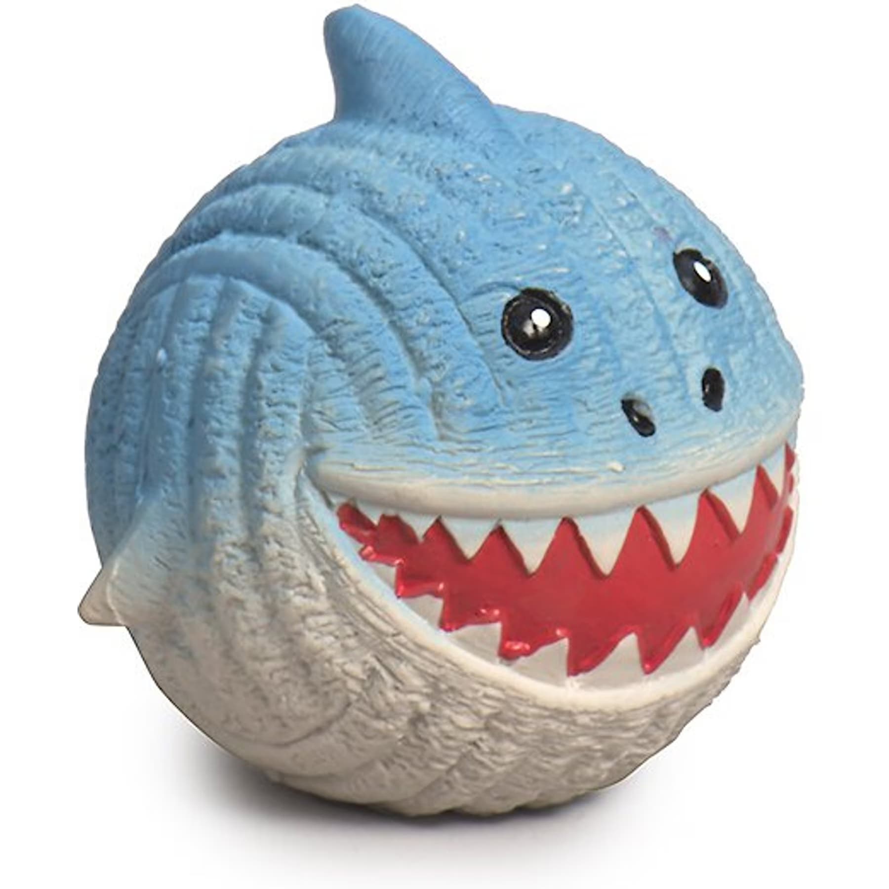 HuggleHounds HuggleHounds Finn the Ruff-Tex Shark Knottie Dog Toy, Small — Finn Shark