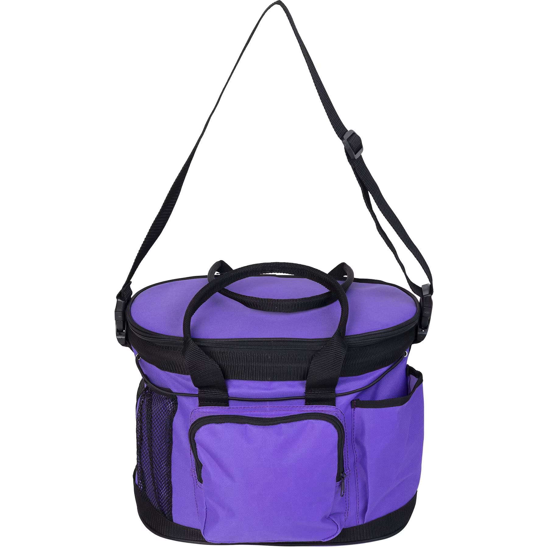 Huntley Equestrian Huntley Equestrian Deluxe Horse Grooming Organizer Bag, Purple