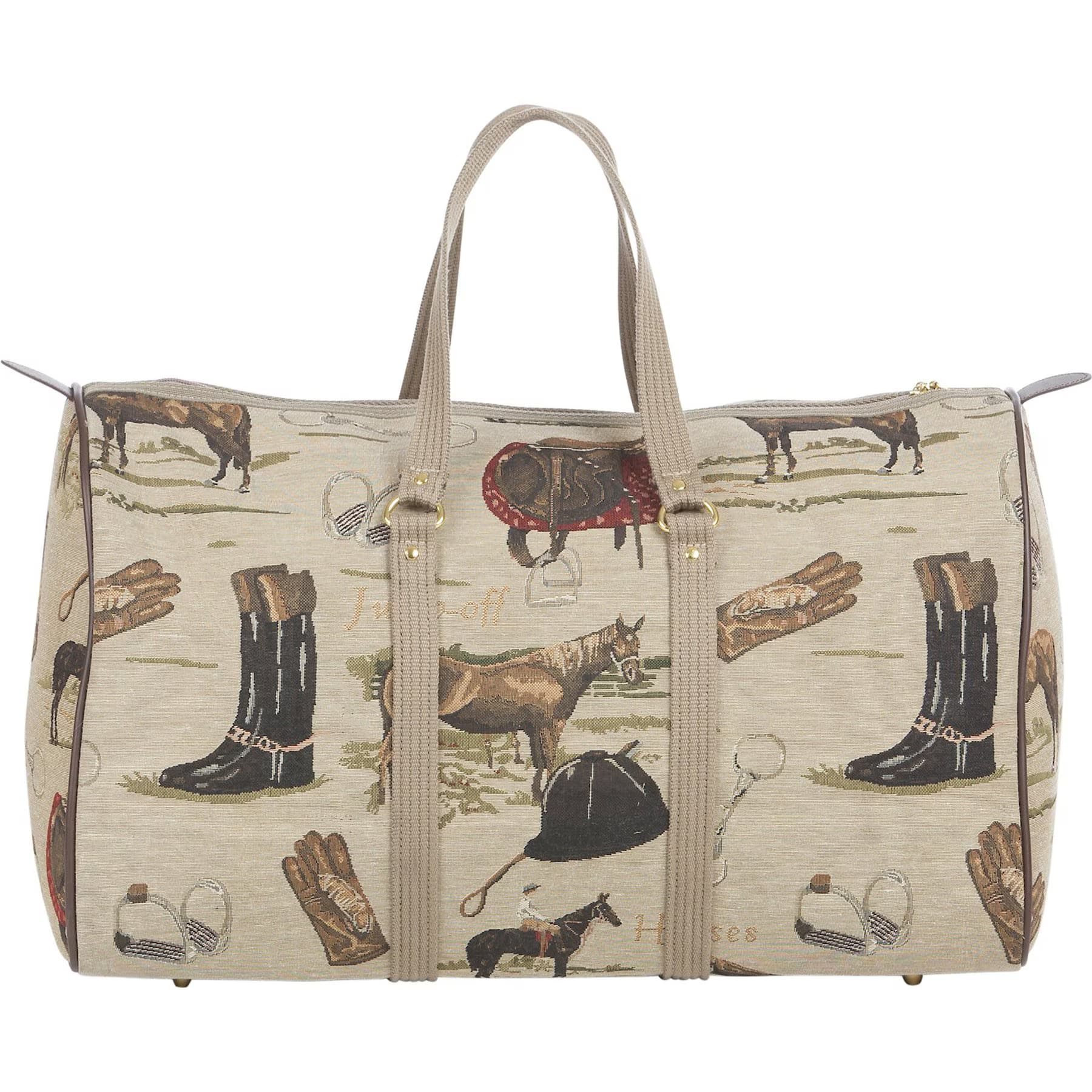 Huntley Equestrian Huntley Equestrian Tapestry Duffle Equipment Bag, Style 1